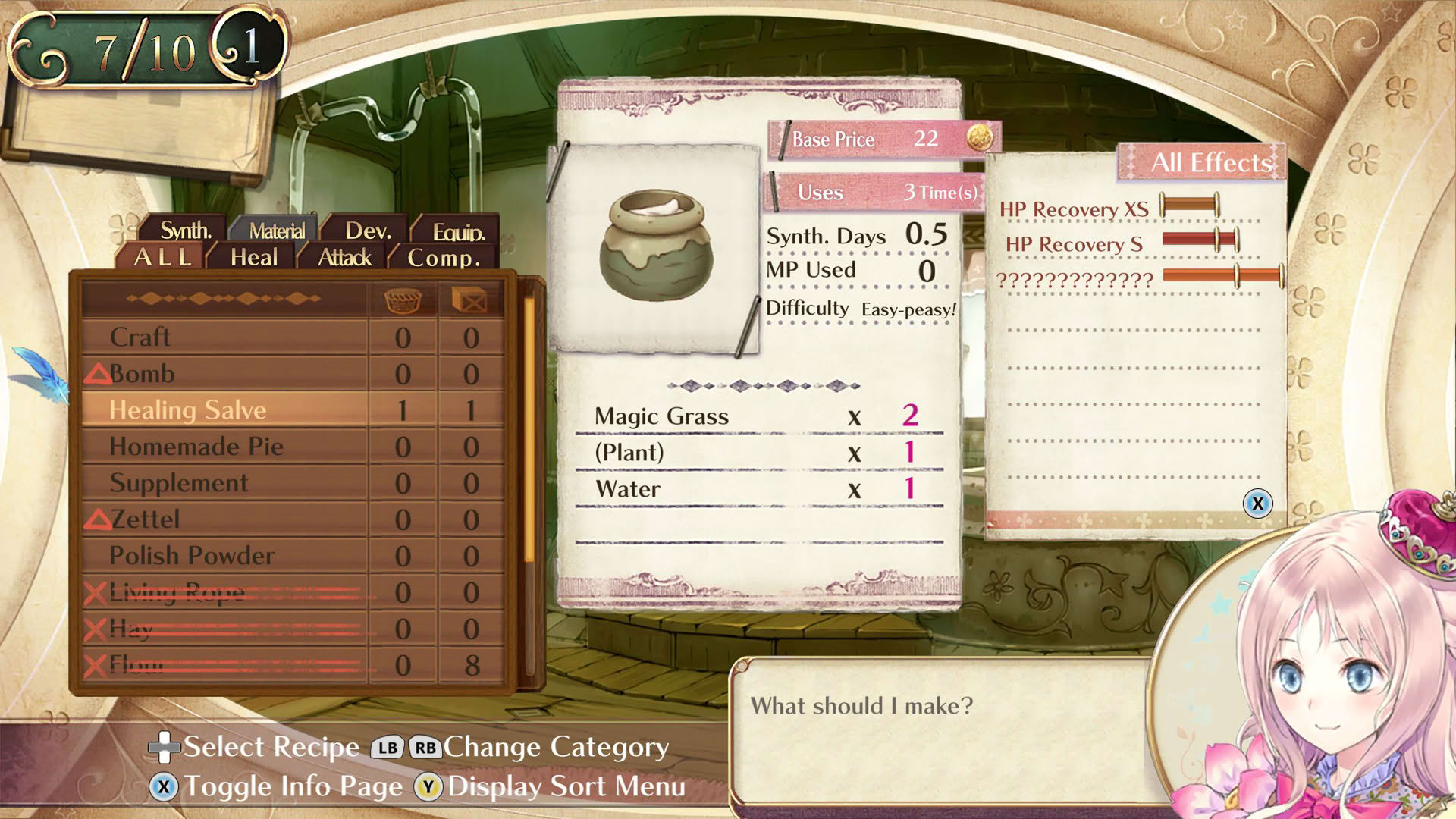 Screenshot for Atelier Rorona Plus: The Alchemist of Arland