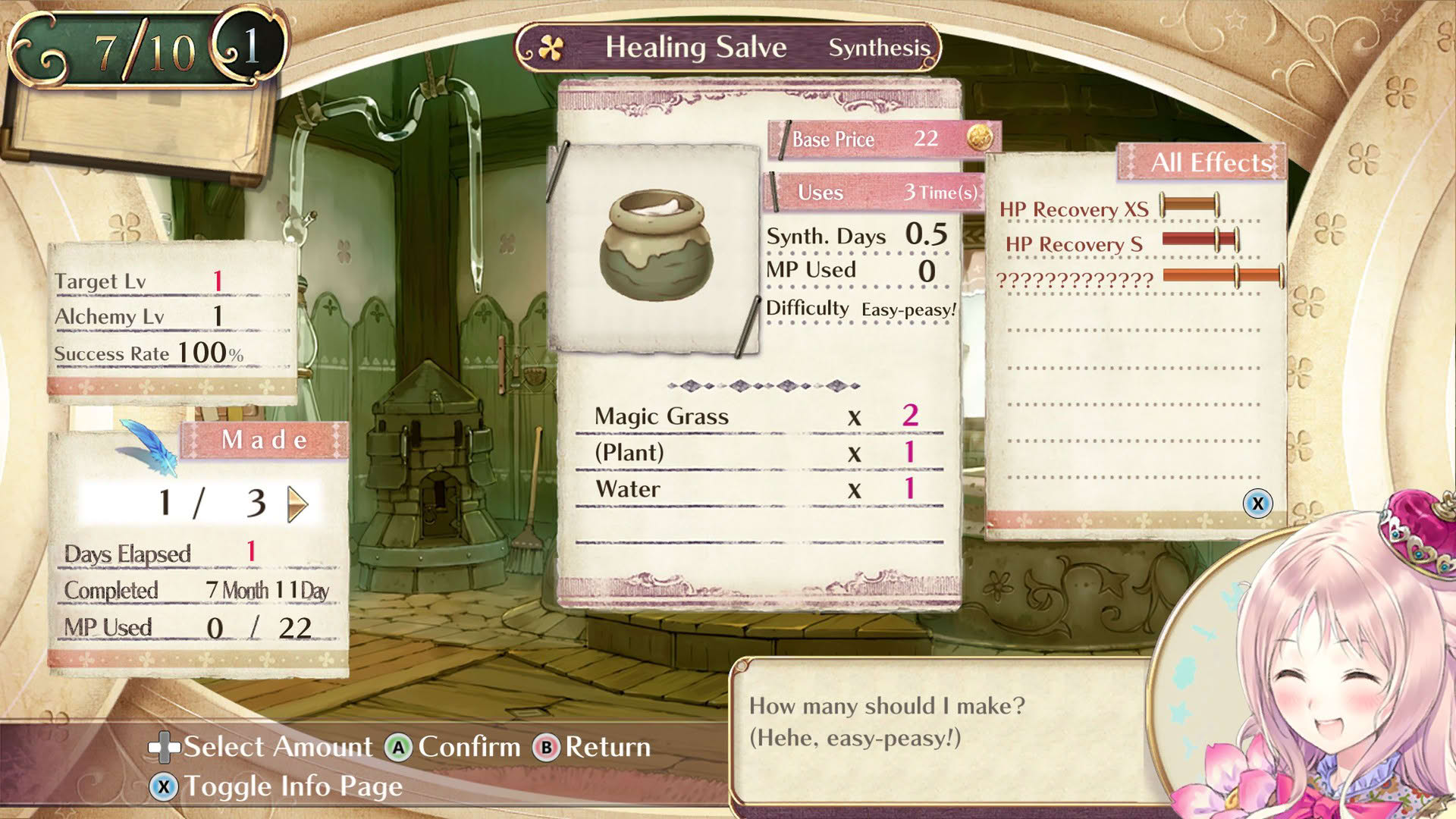 Screenshot for Atelier Rorona Plus: The Alchemist of Arland