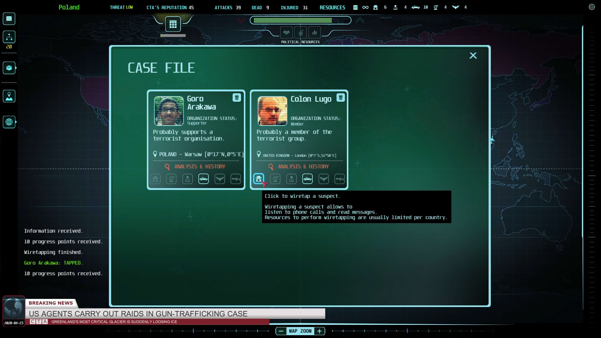 Screenshot for Counter Terrorist Agency