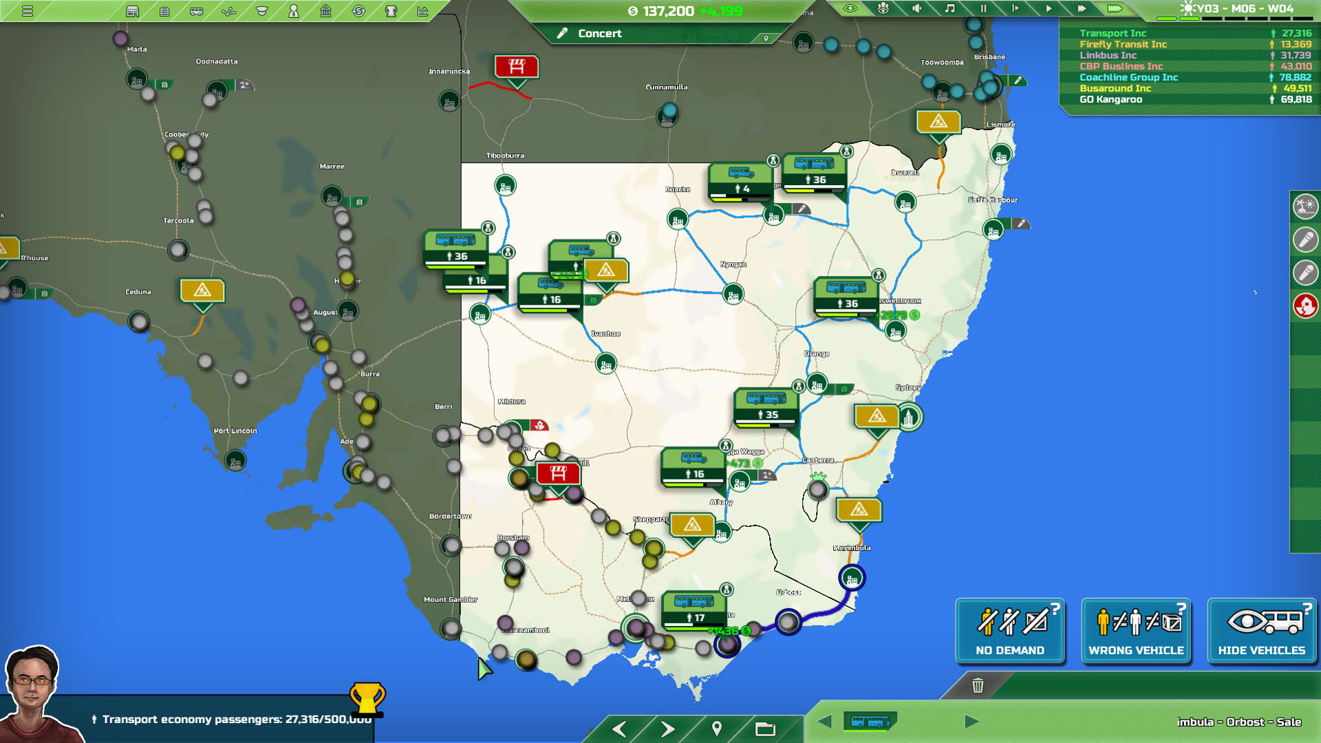 Screenshot for Transport INC