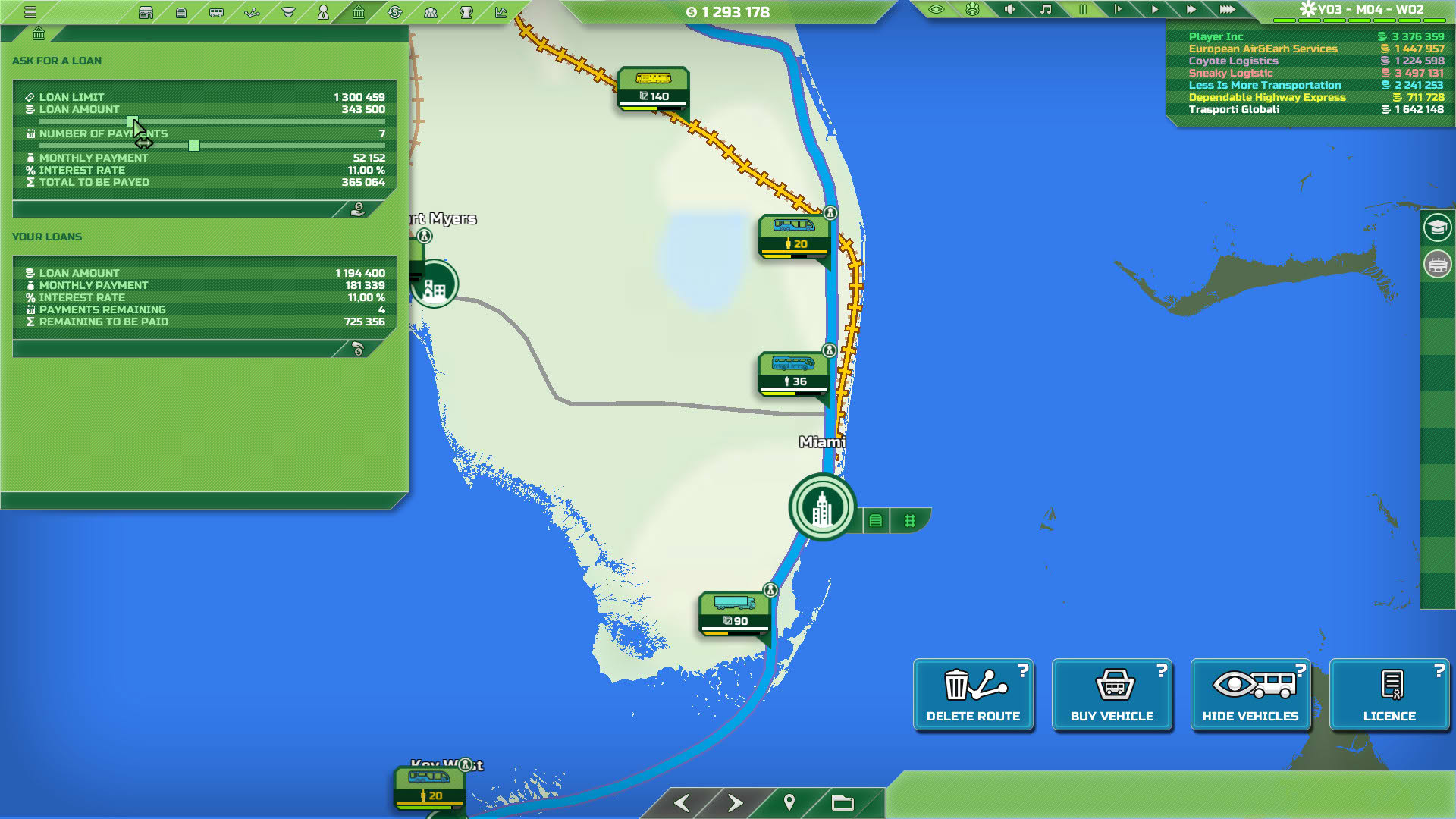 Screenshot for Transport INC