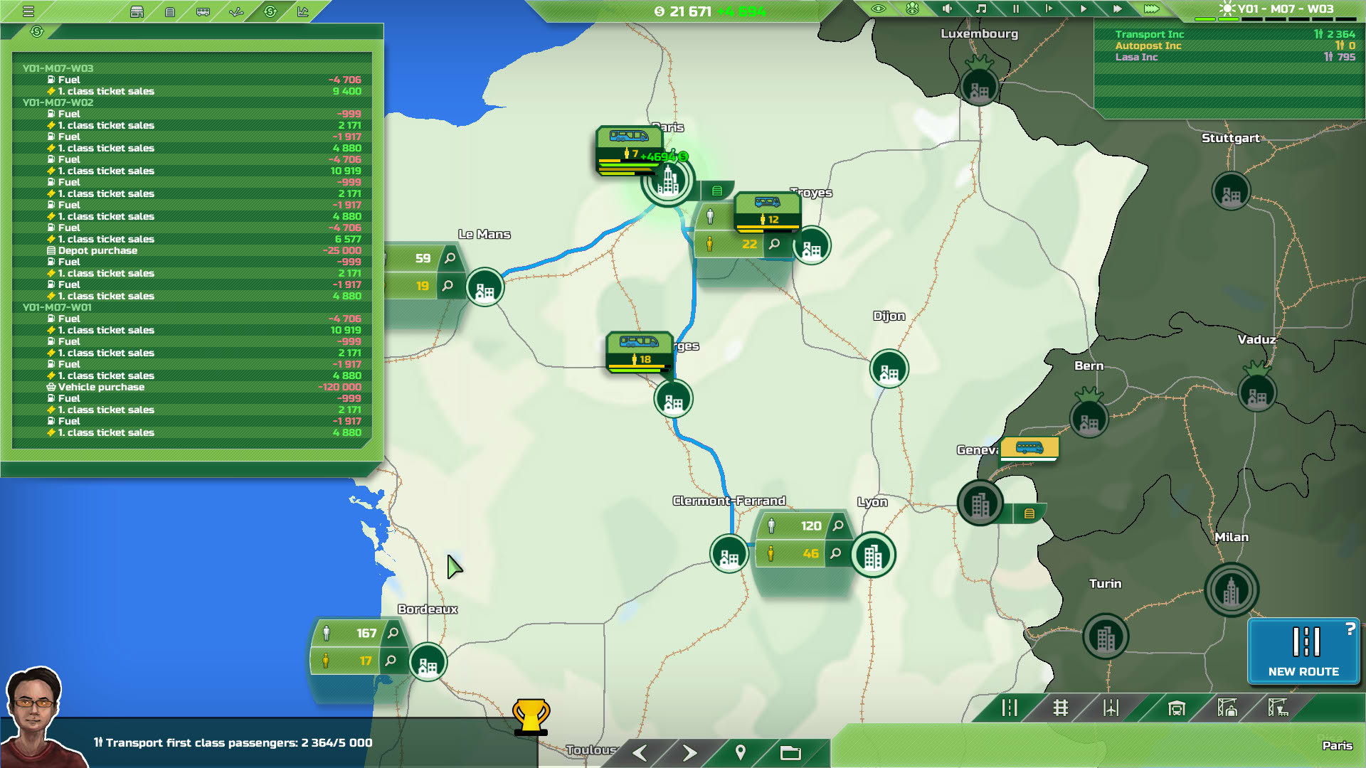 Screenshot for Transport INC