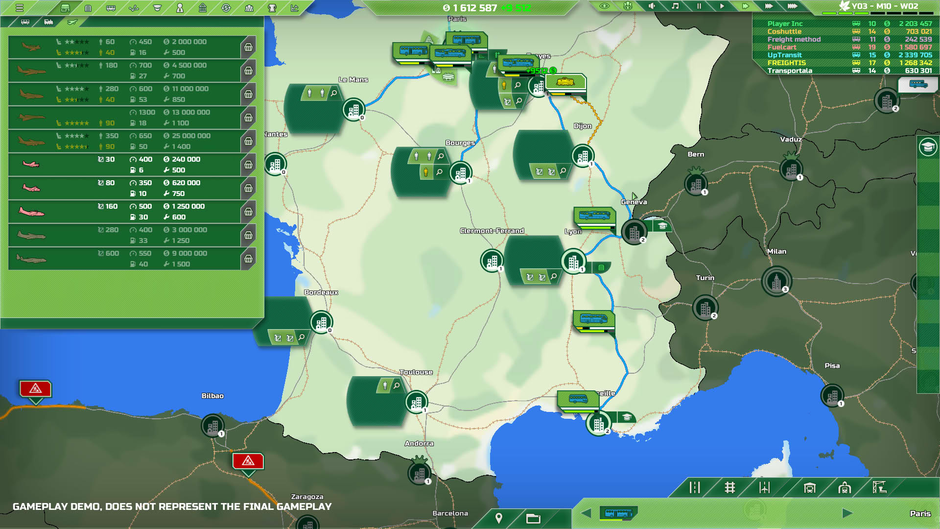 Screenshot for Transport INC