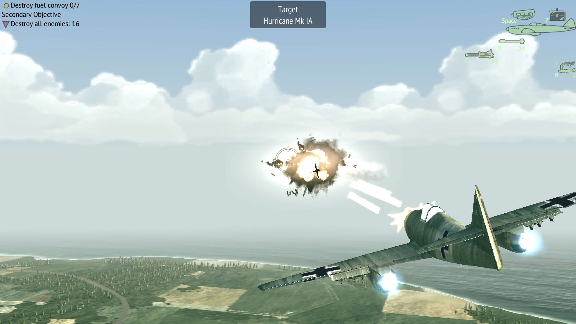 Screenshot for Warplanes: WW2 Dogfight