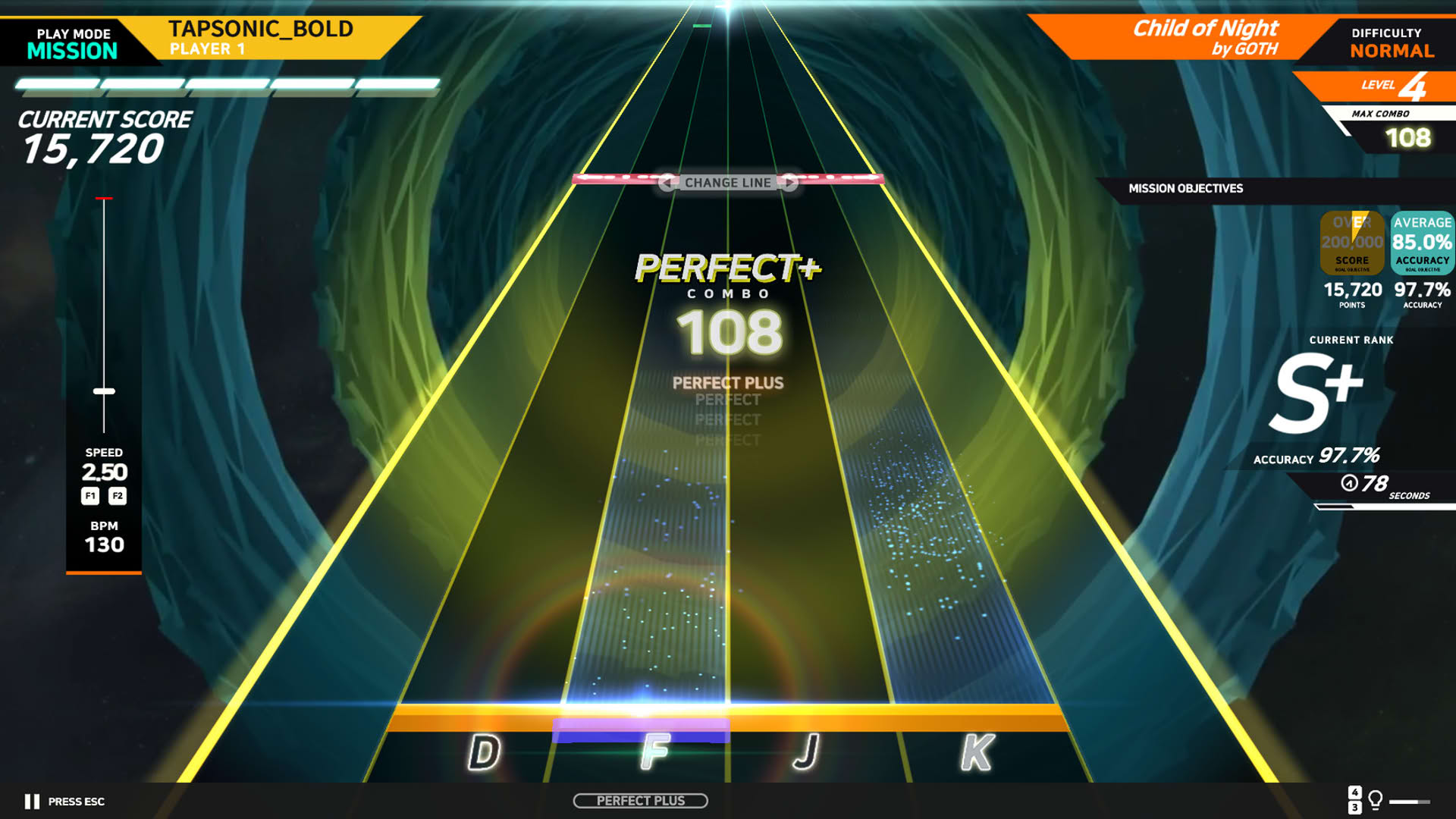 Screenshot for Tapsonic Bold