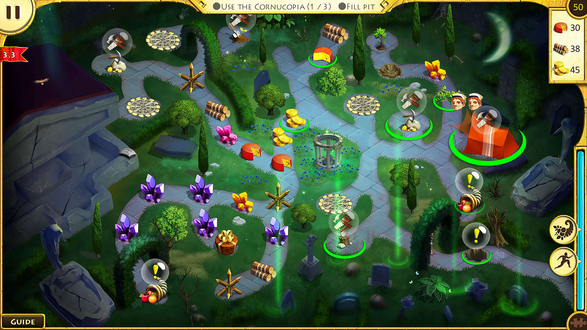 Screenshot for 12 Labours of Hercules VIII: How I Met Megara