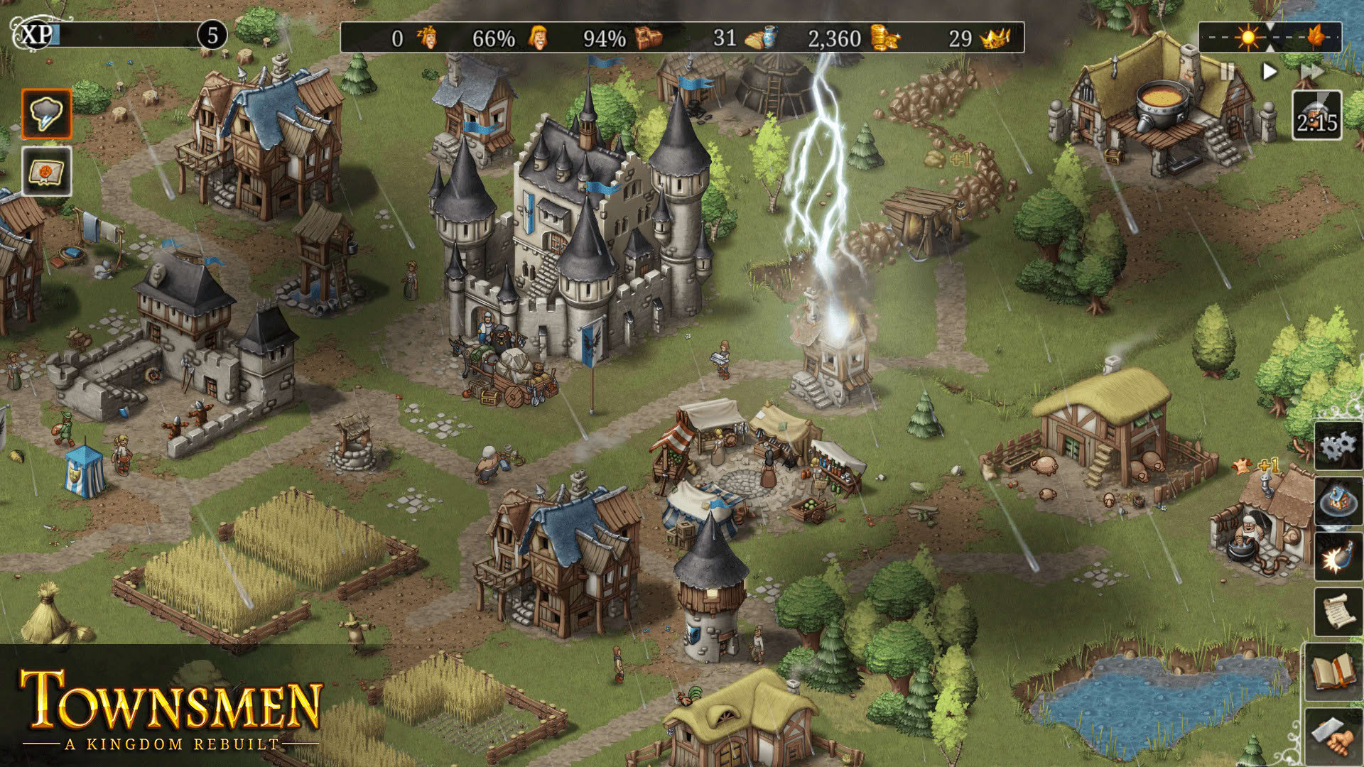 Screenshot for Townsmen: A Kingdom Rebuilt