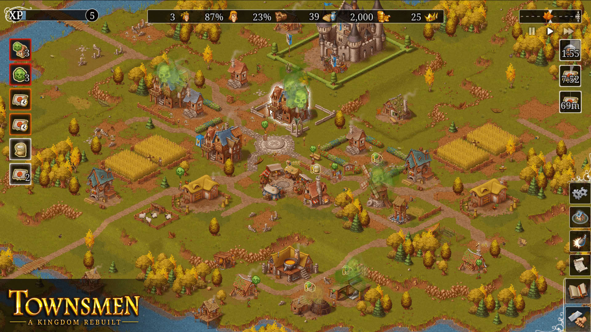 Screenshot for Townsmen: A Kingdom Rebuilt