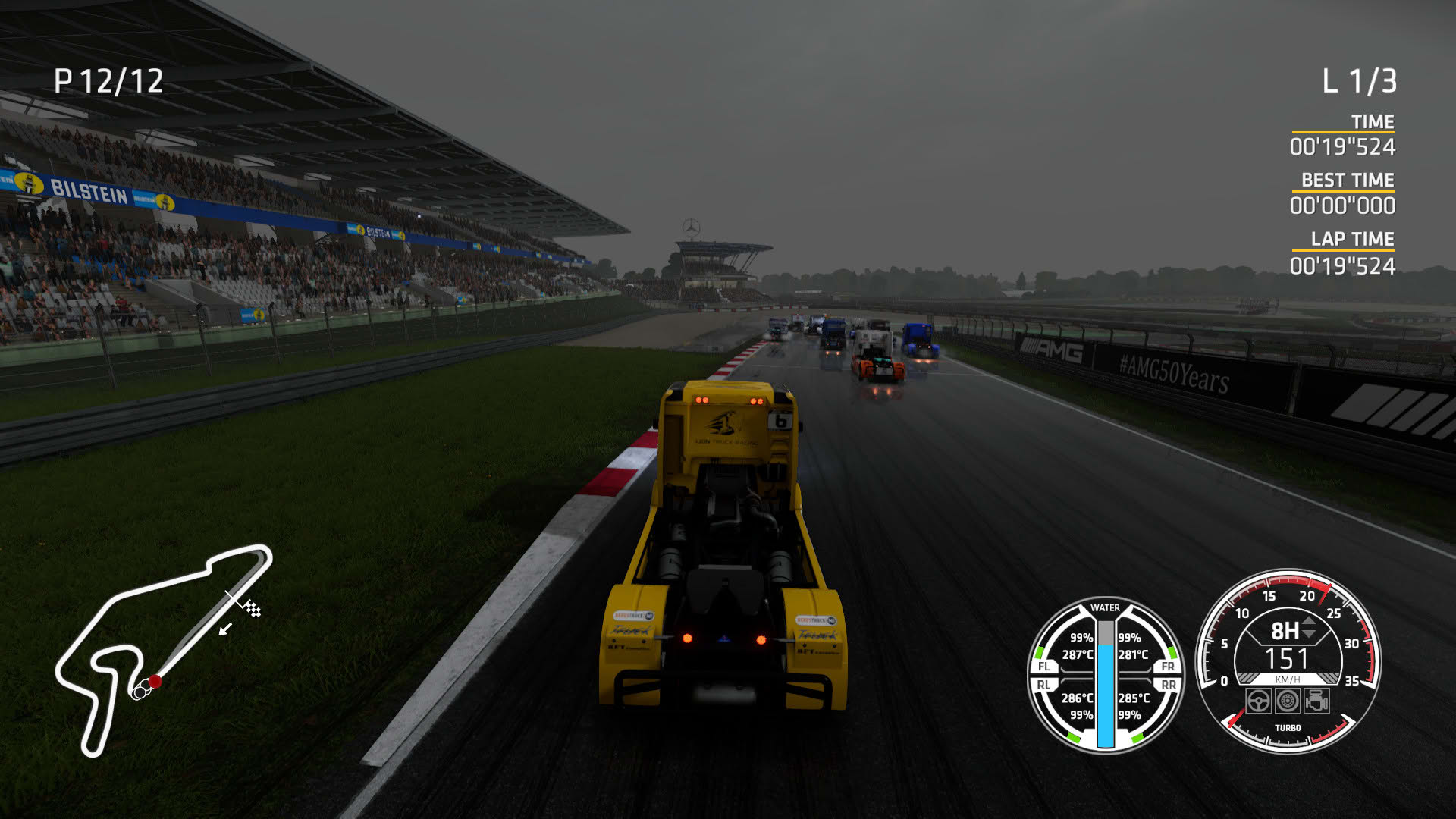 Screenshot for FIA European Truck Racing Championship
