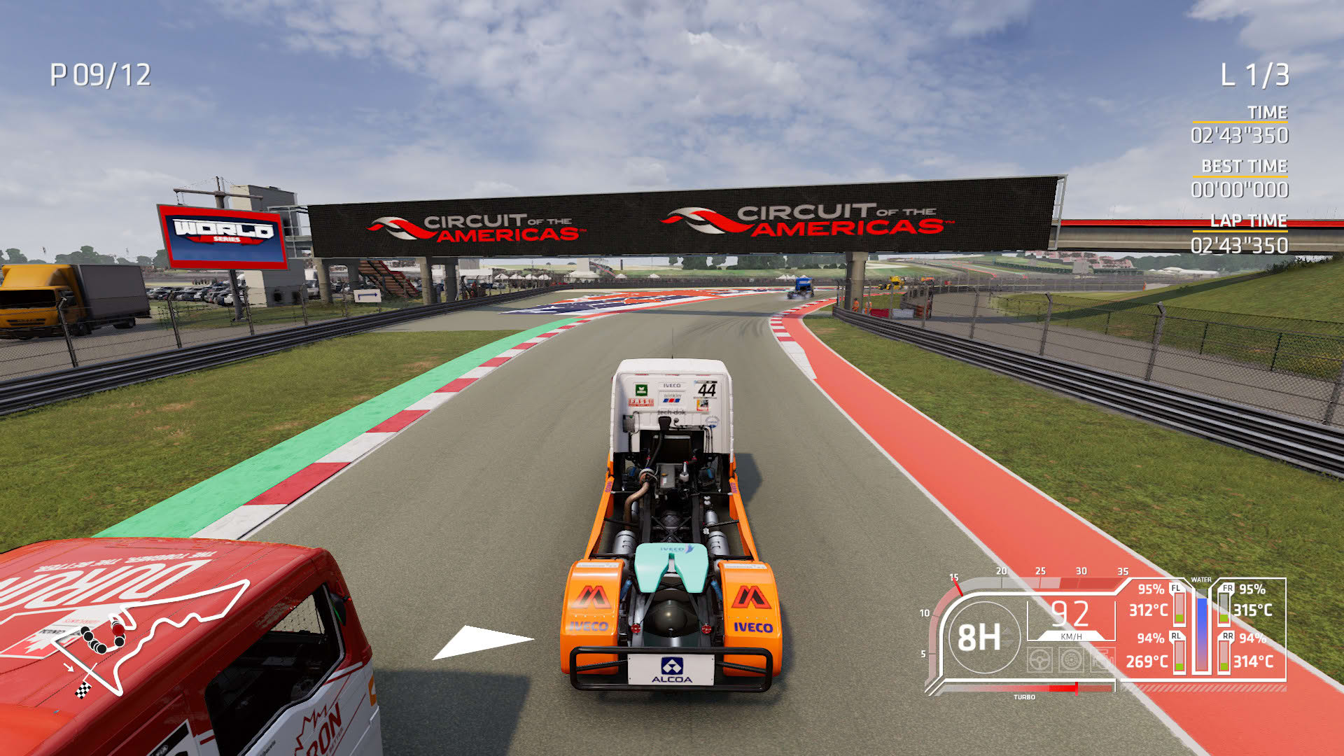 Screenshot for FIA European Truck Racing Championship