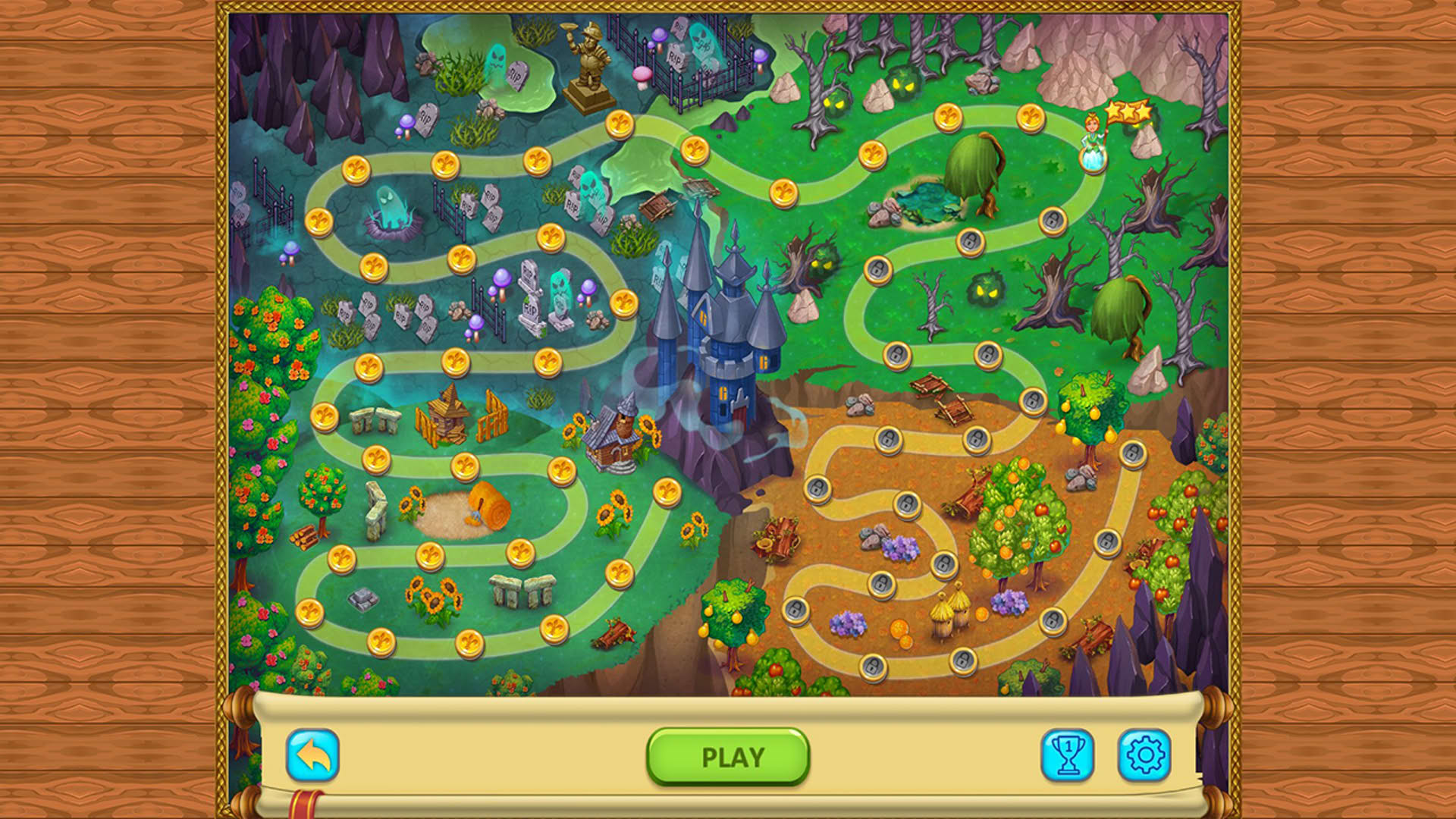 Screenshot for Gnomes Garden: Halloween