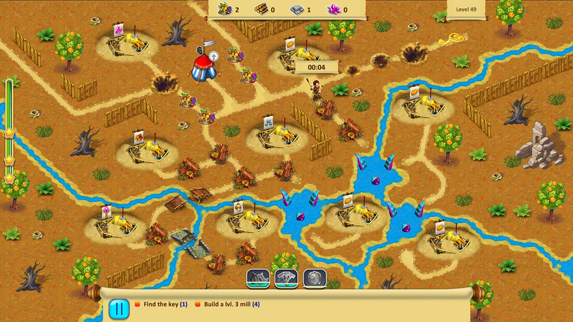 Screenshot for Gnomes Garden: Christmas Story