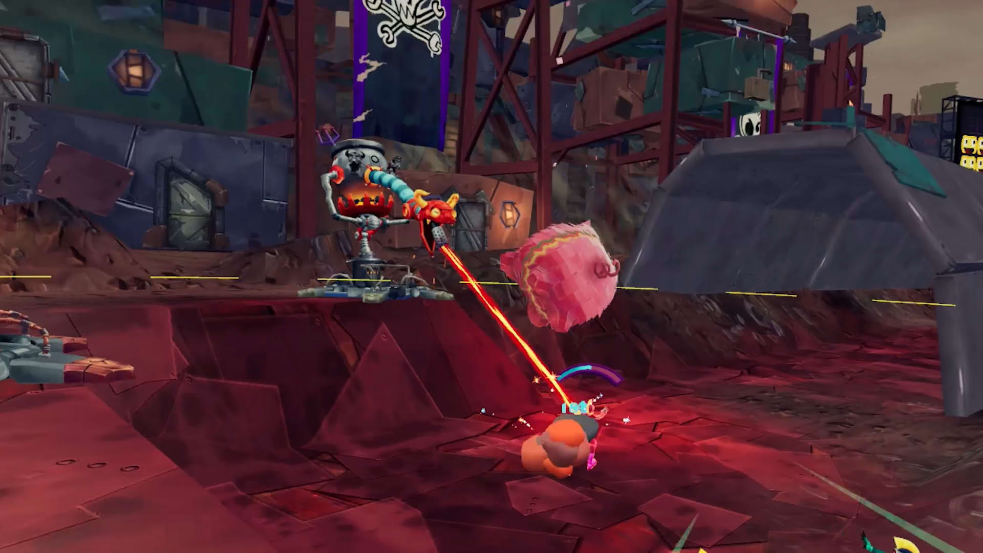 Screenshot for Captain ToonHead vs. The Punks from Outer Space