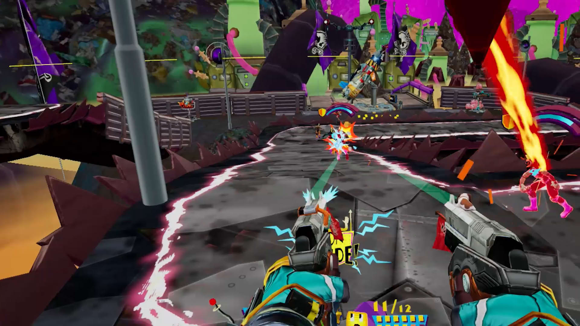 Screenshot for Captain ToonHead vs. The Punks from Outer Space