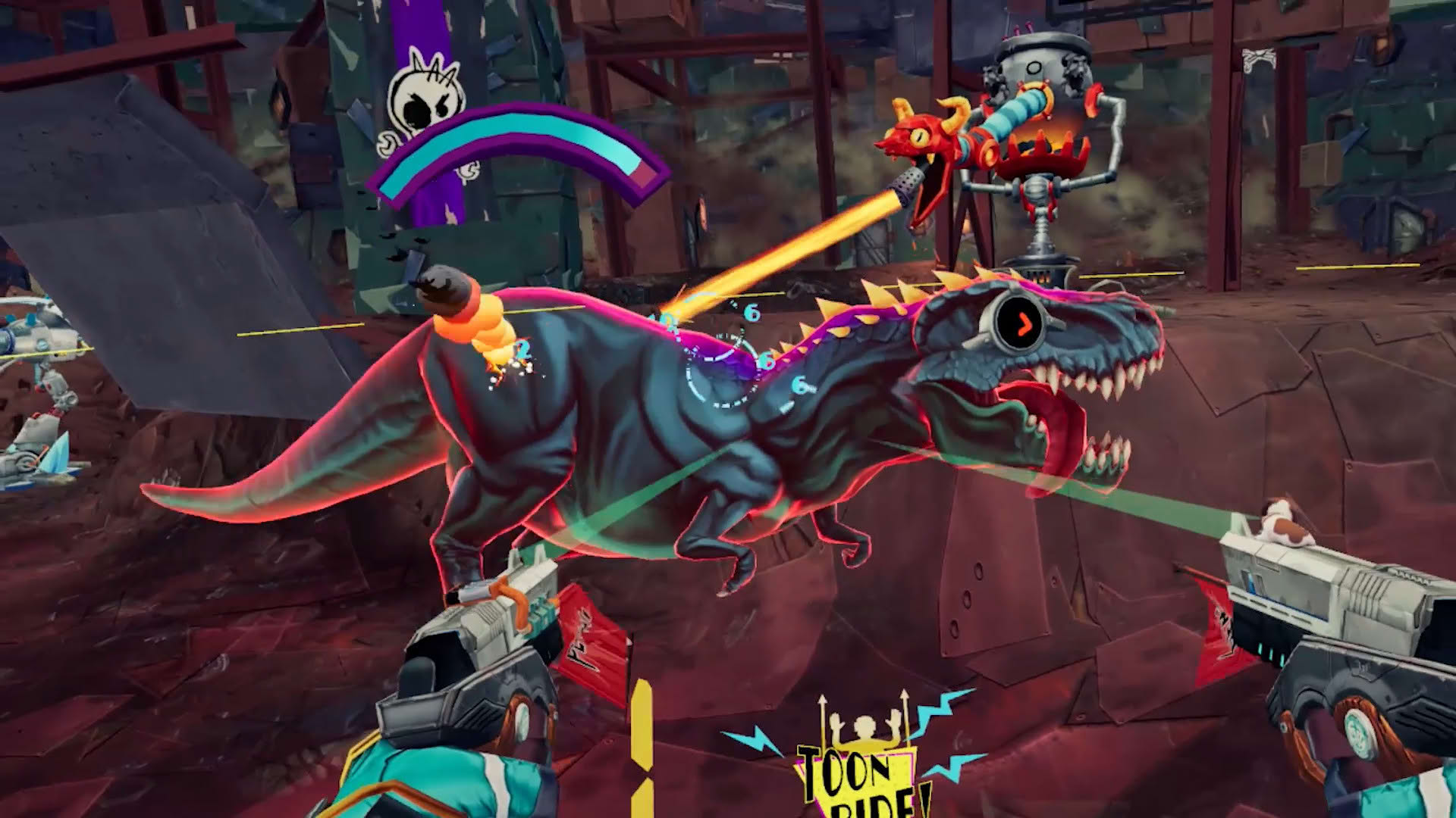 Screenshot for Captain ToonHead vs. The Punks from Outer Space