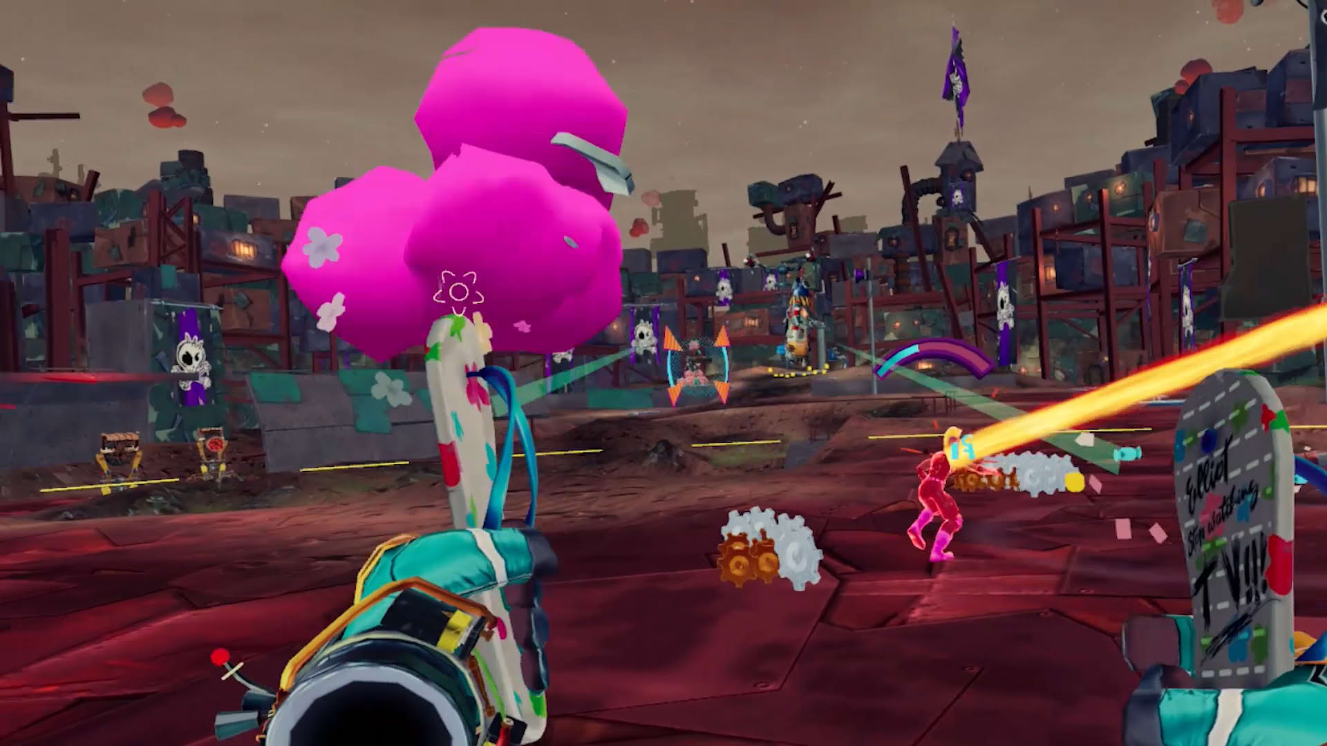Screenshot for Captain ToonHead vs. The Punks from Outer Space