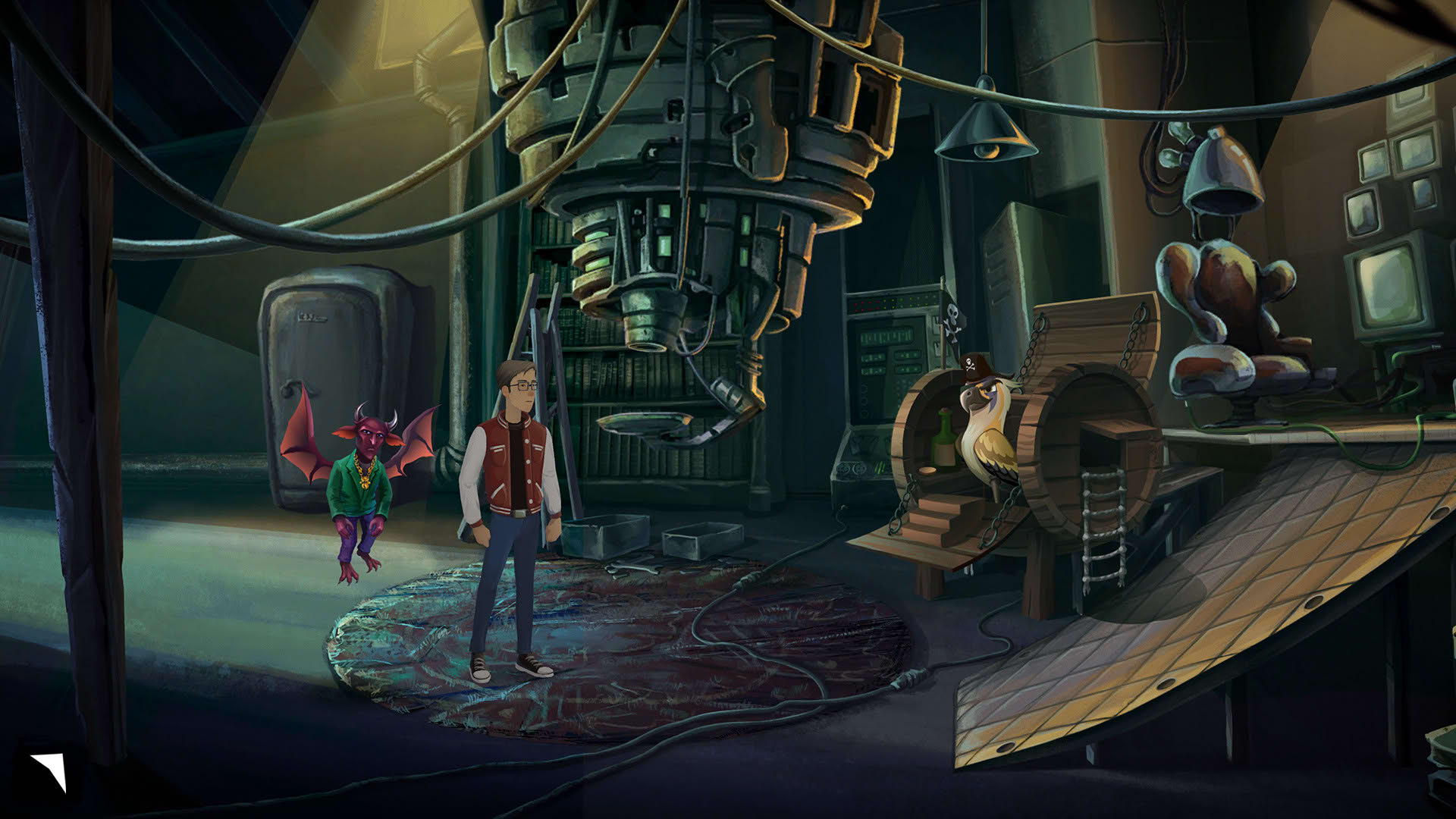 Screenshot for Angelo and Deemon: One Hell of a Quest