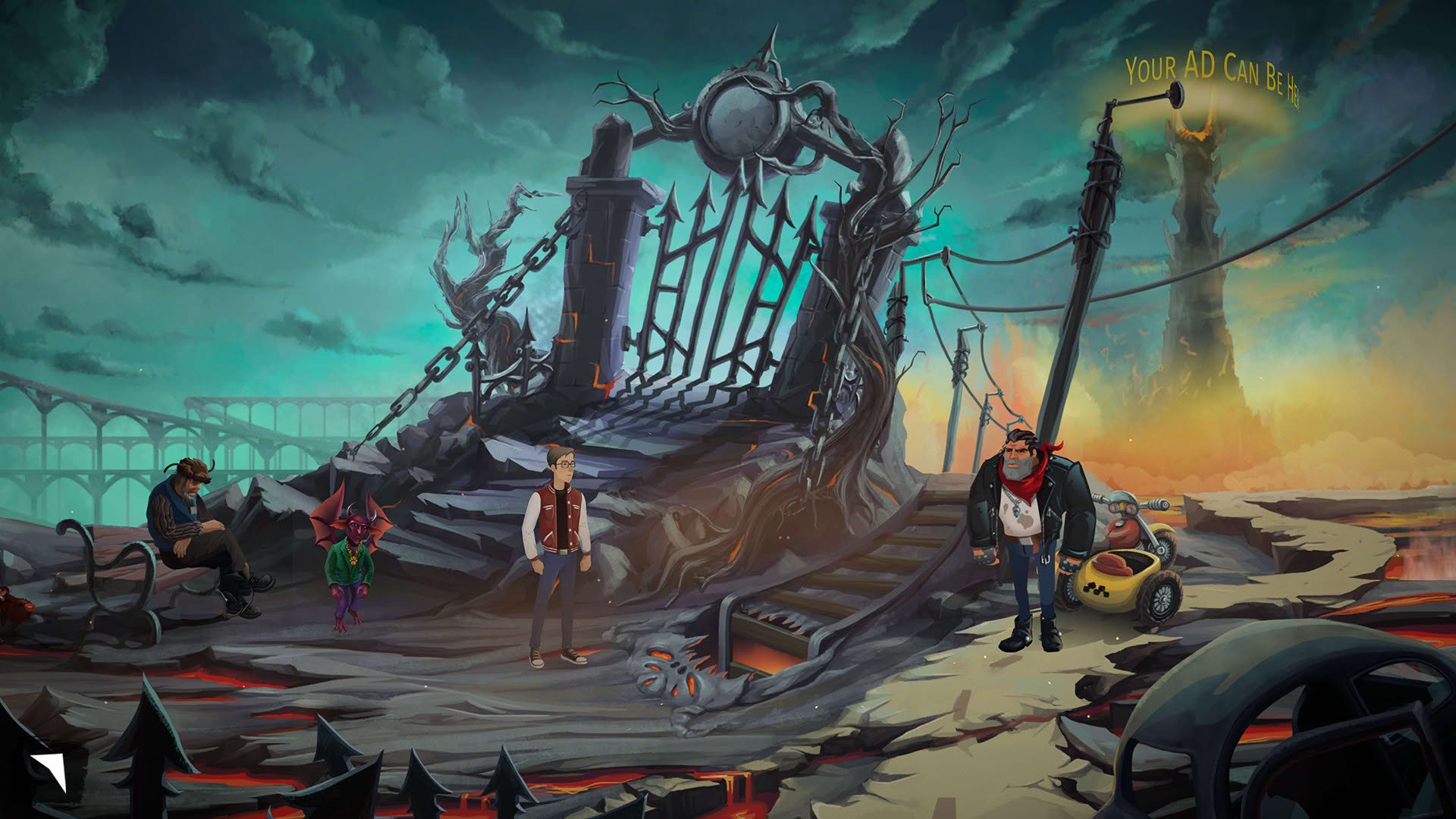 Screenshot for Angelo and Deemon: One Hell of a Quest