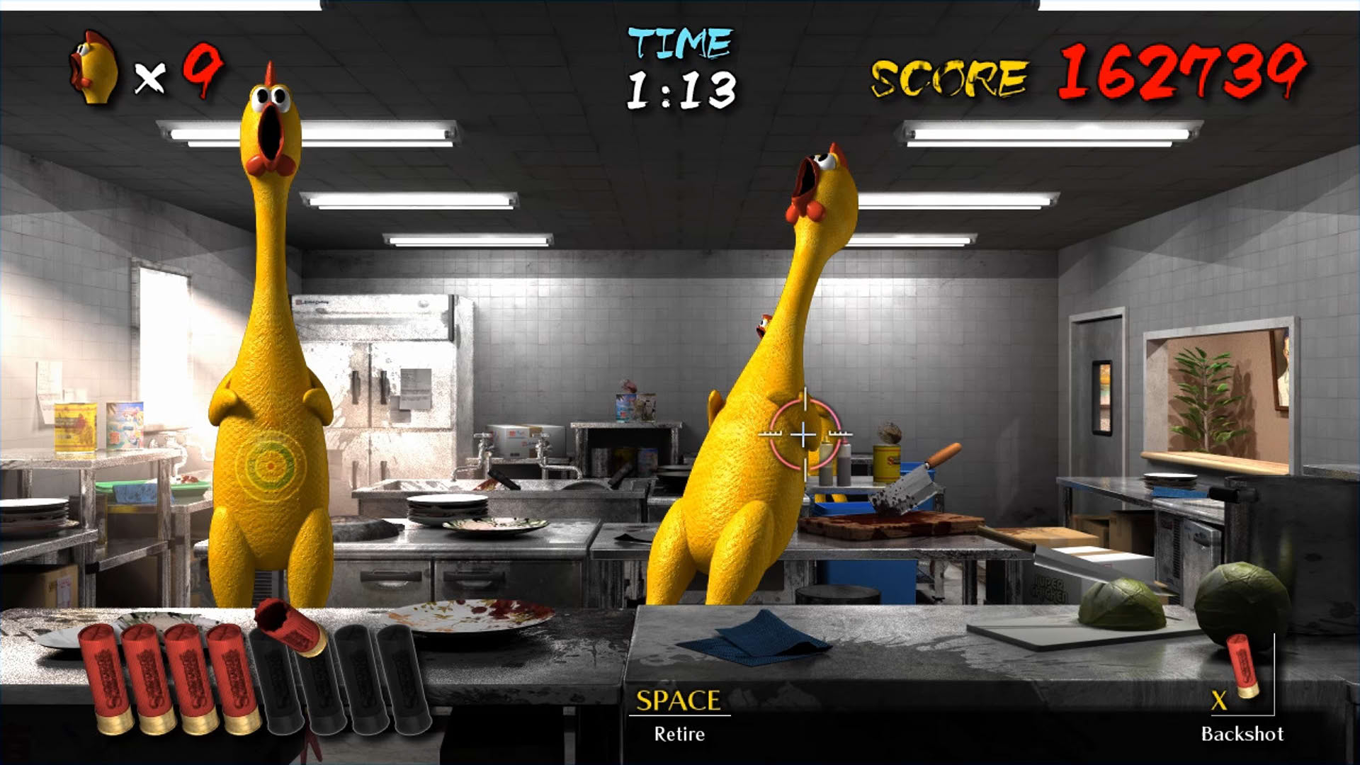 Screenshot for Shooting Chicken Insanity Chickens