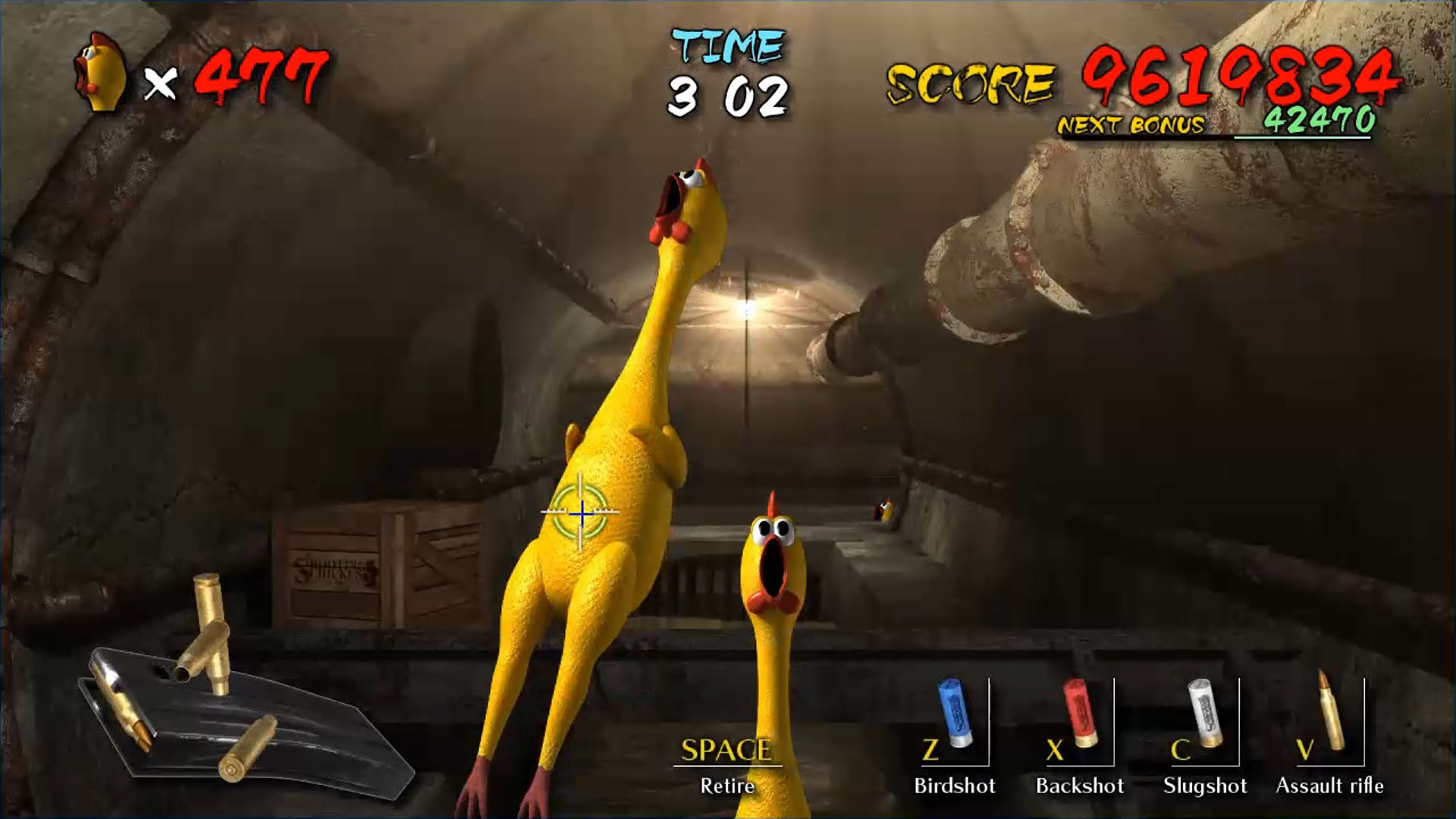 Screenshot for Shooting Chicken Insanity Chickens