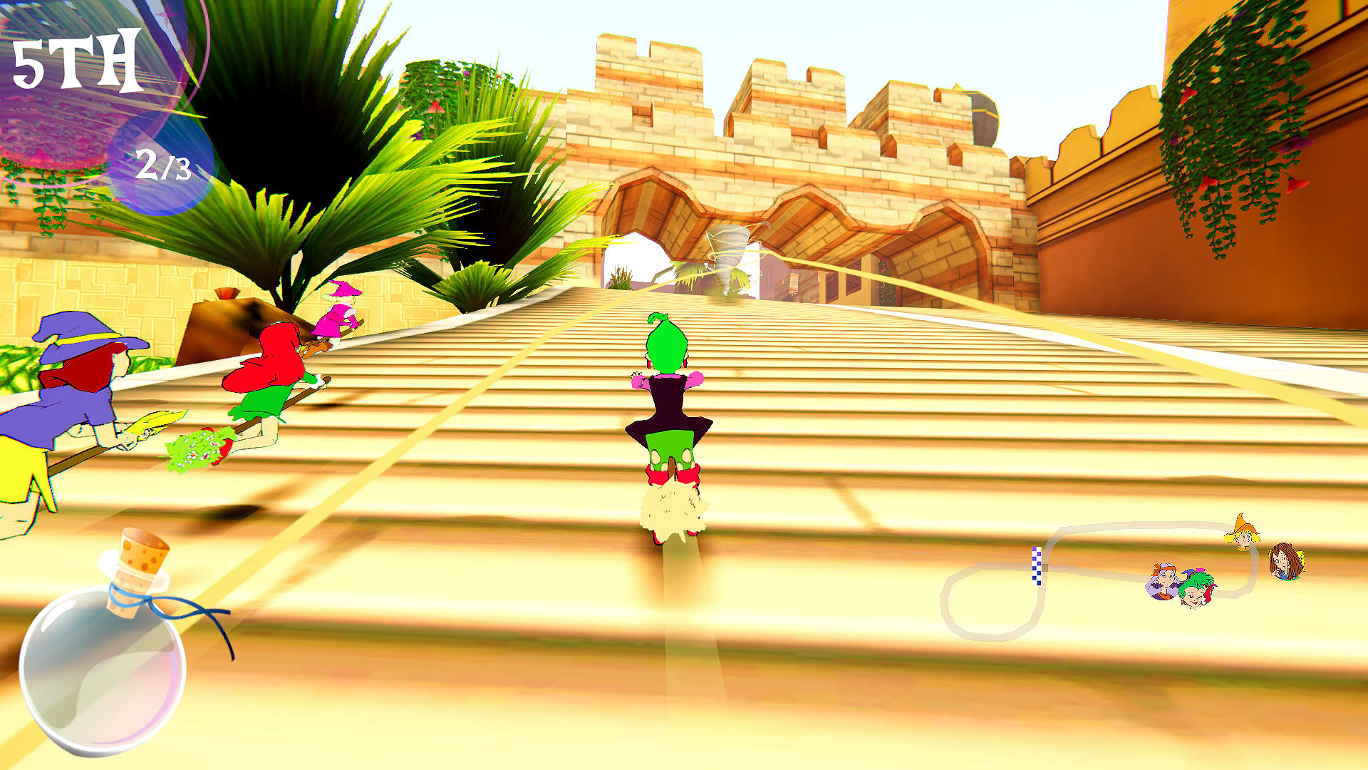 Screenshot for Bibi Blocksberg: Big Broom Race 3