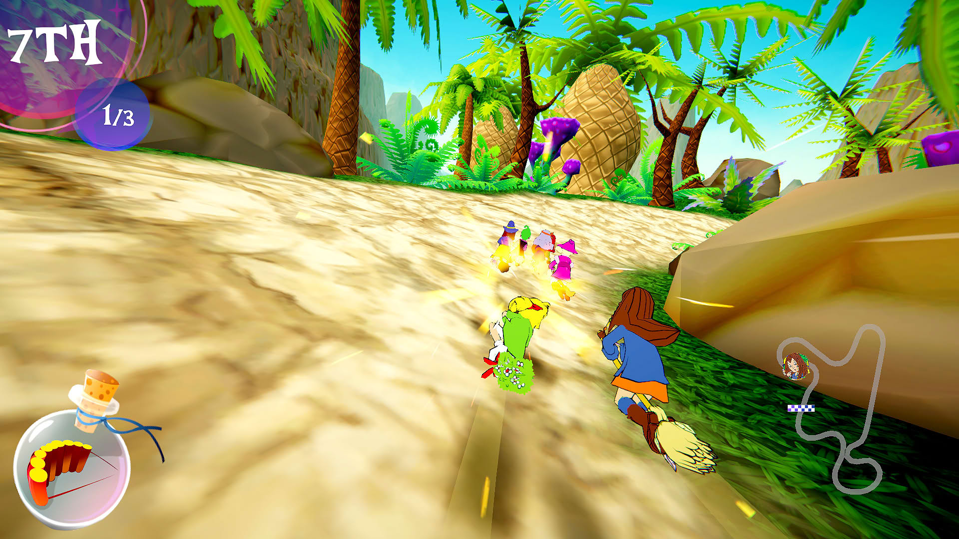 Screenshot for Bibi Blocksberg: Big Broom Race 3