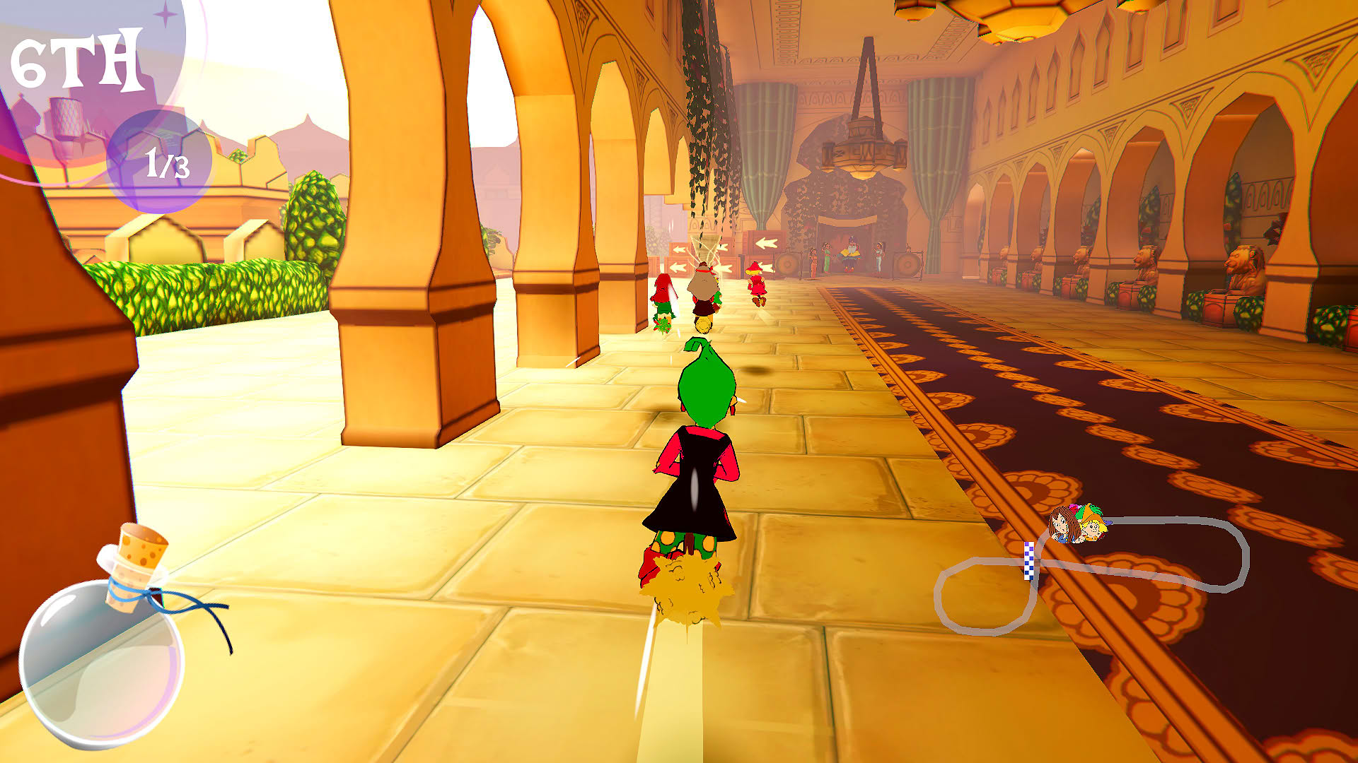 Screenshot for Bibi Blocksberg: Big Broom Race 3
