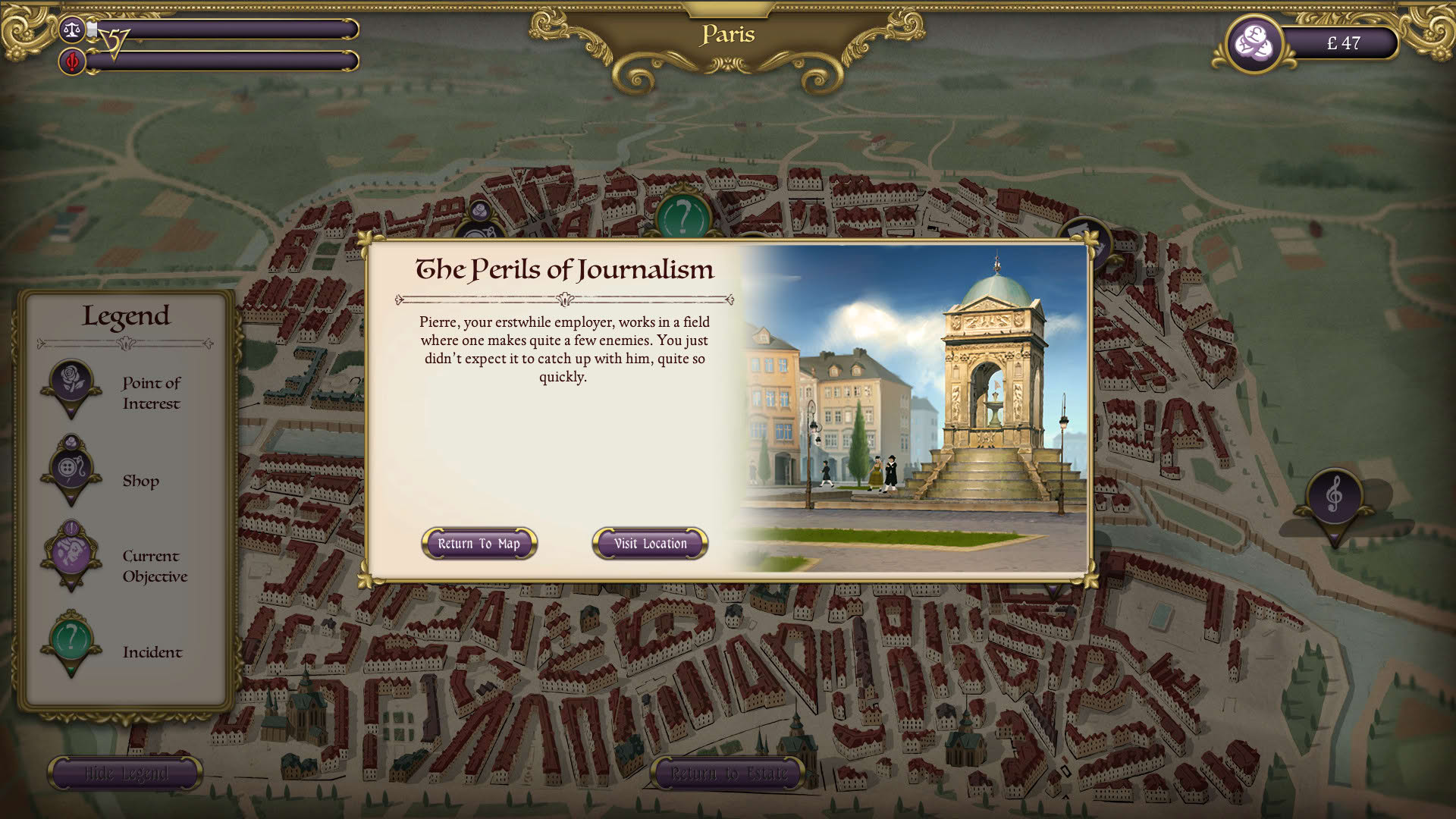 Screenshot for Ambition: A Minuet in Power