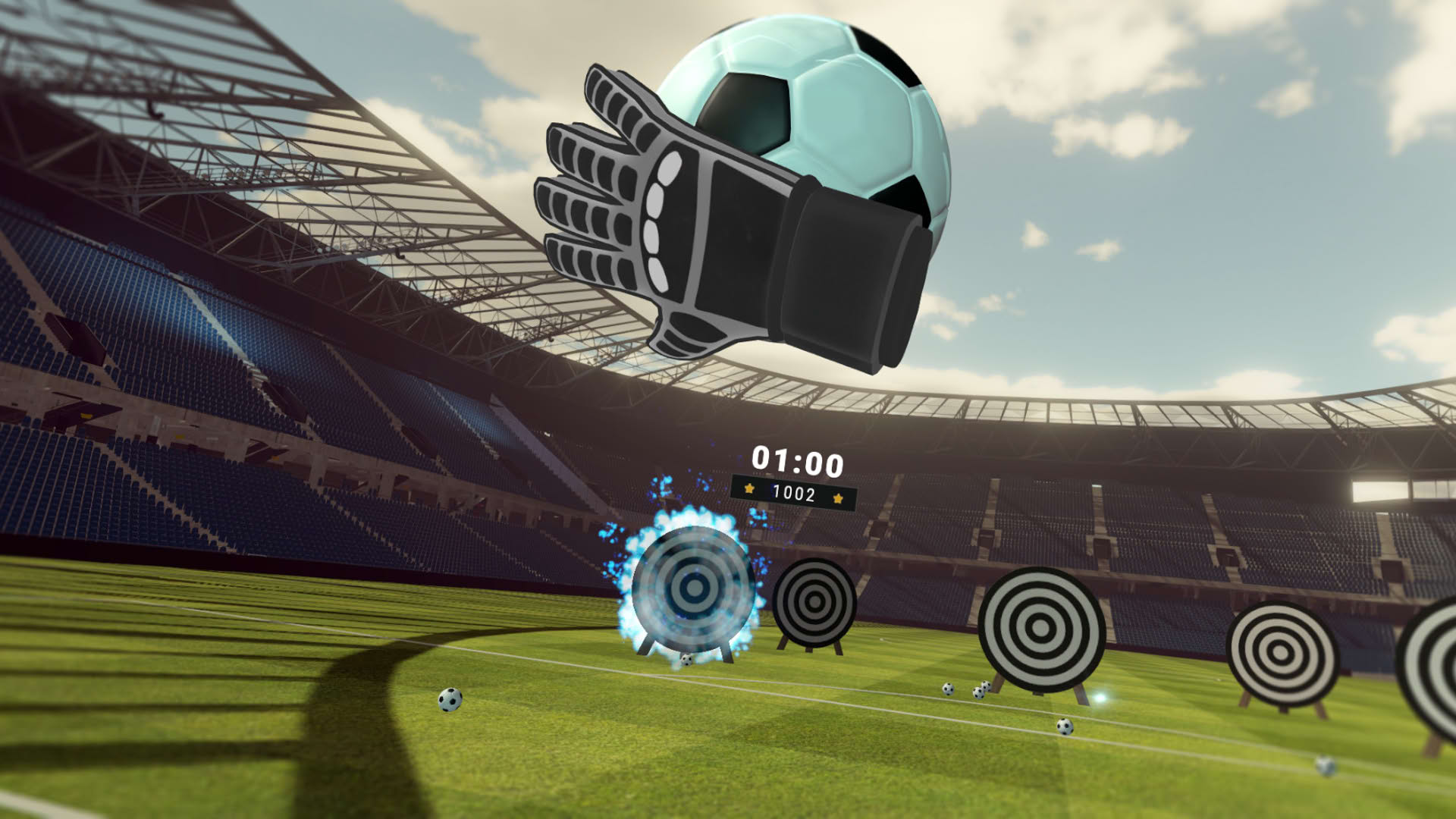 Screenshot for Goalkeeper VR Challenge