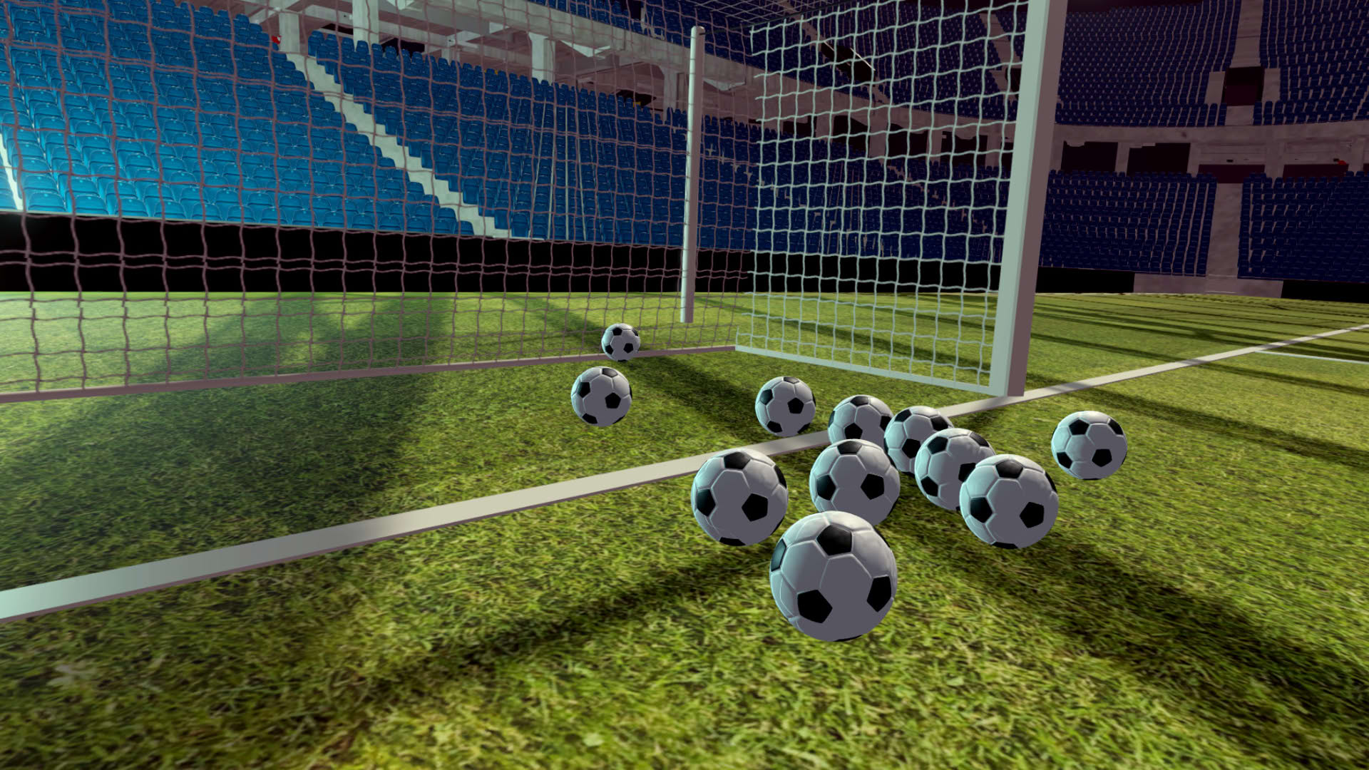 Screenshot for Goalkeeper VR Challenge