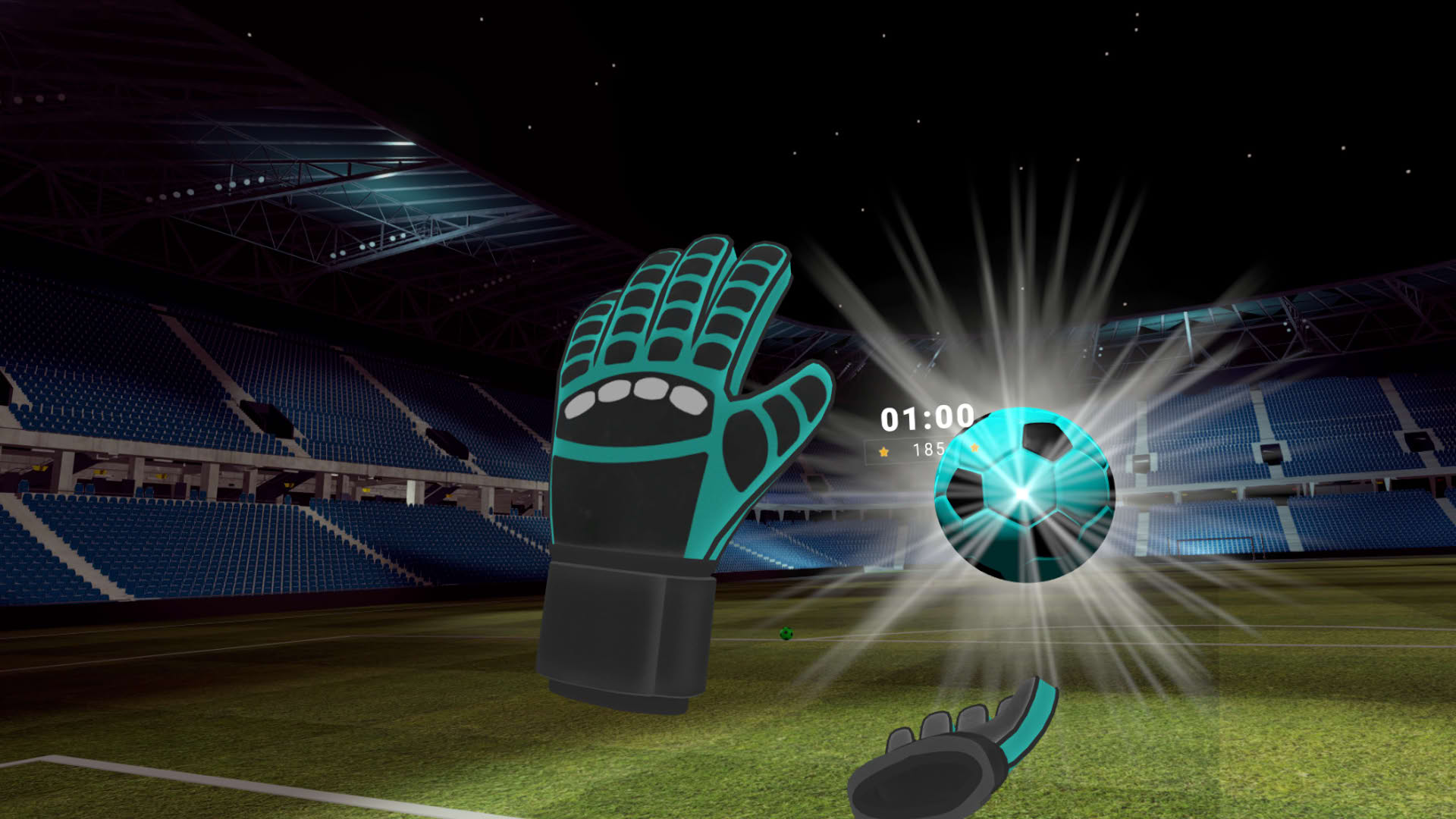 Screenshot for Goalkeeper VR Challenge
