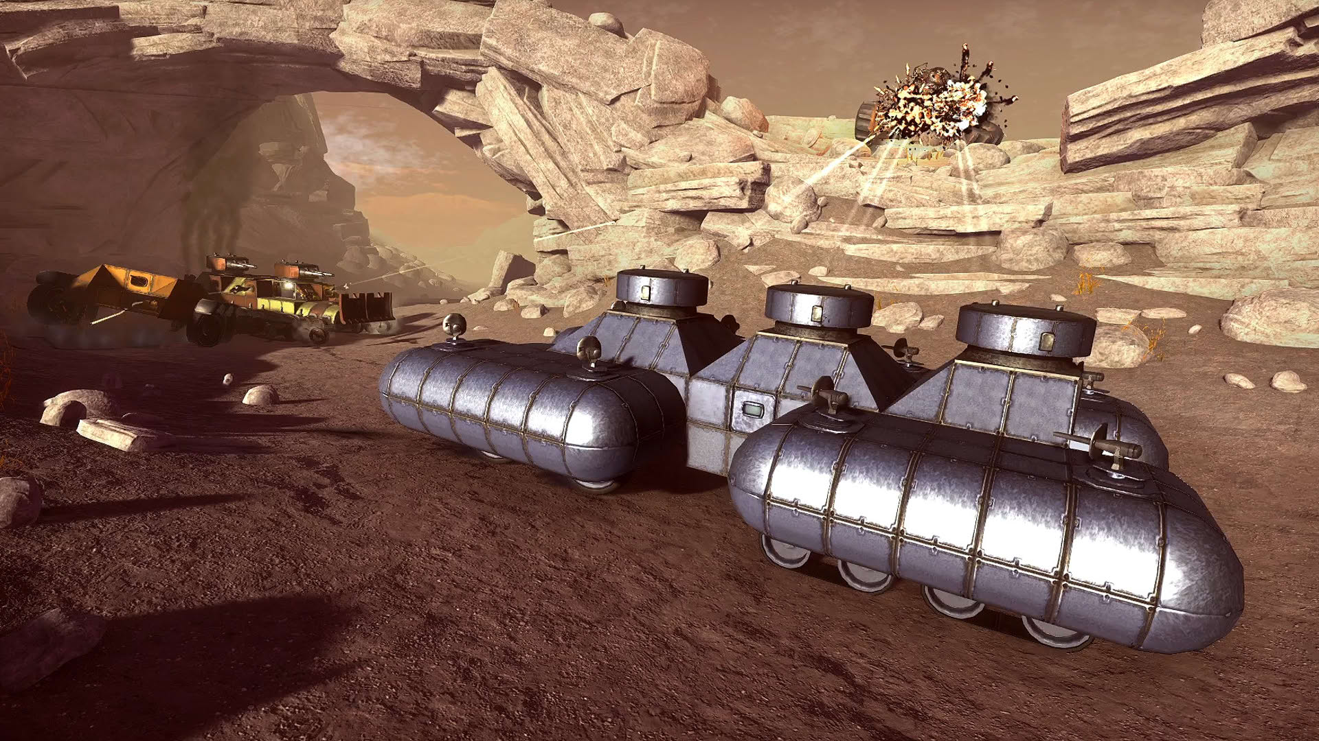 Screenshot for Dieselpunk Wars