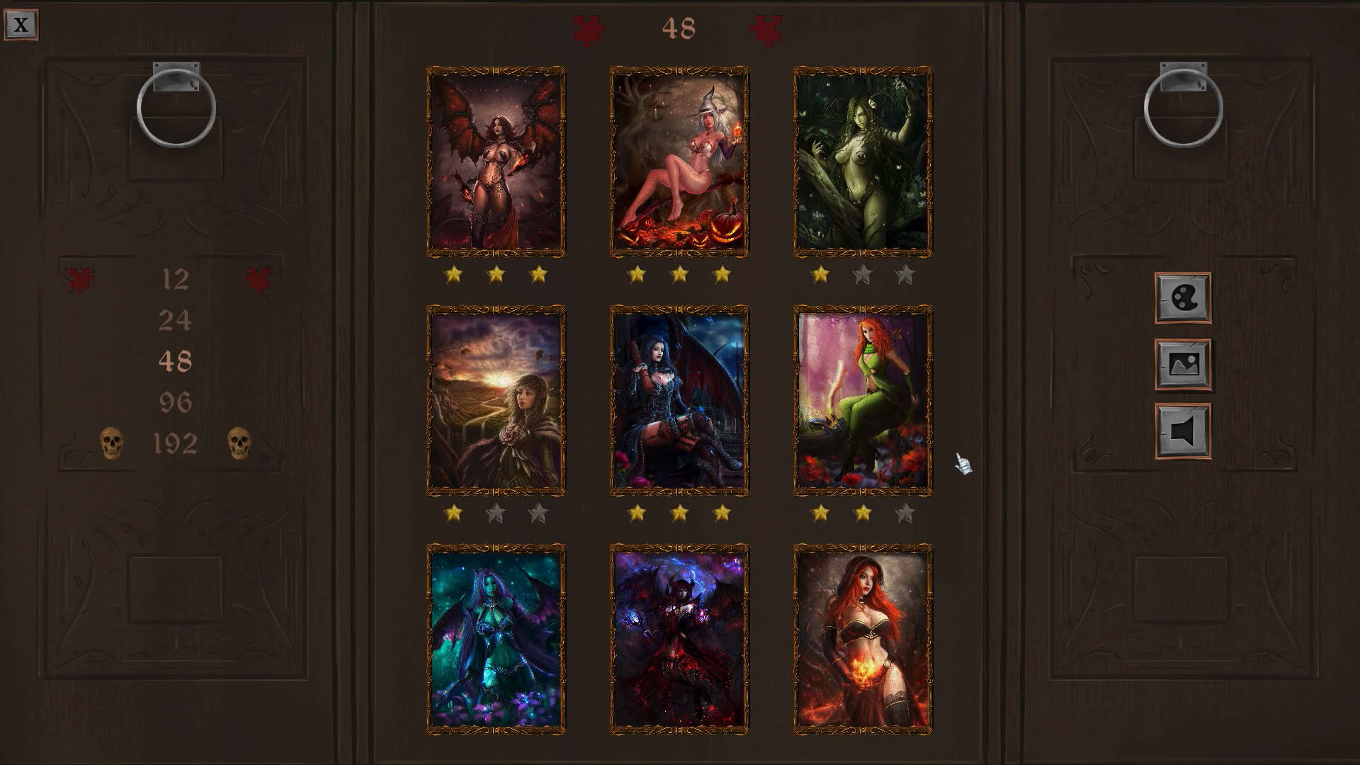 Screenshot for Dark Fantasy: Jigsaw Puzzle