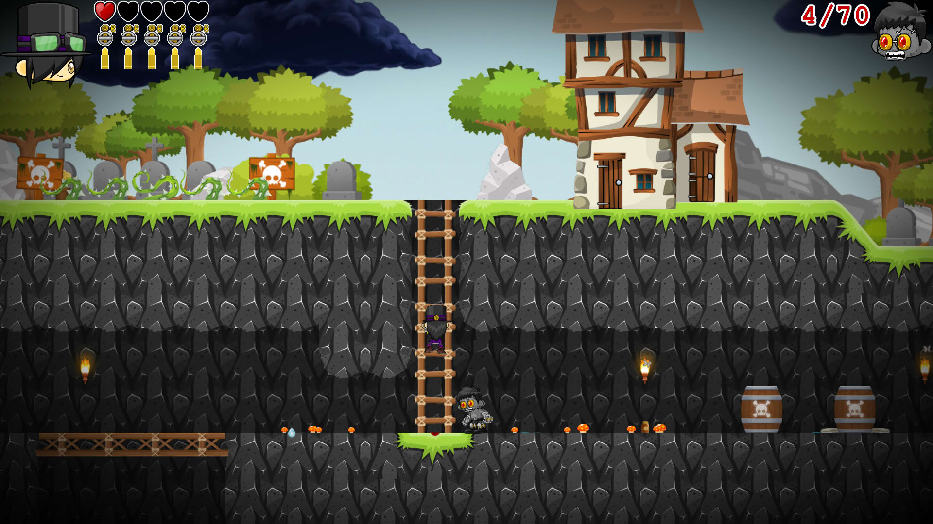 Screenshot for Steampunk Graveyard