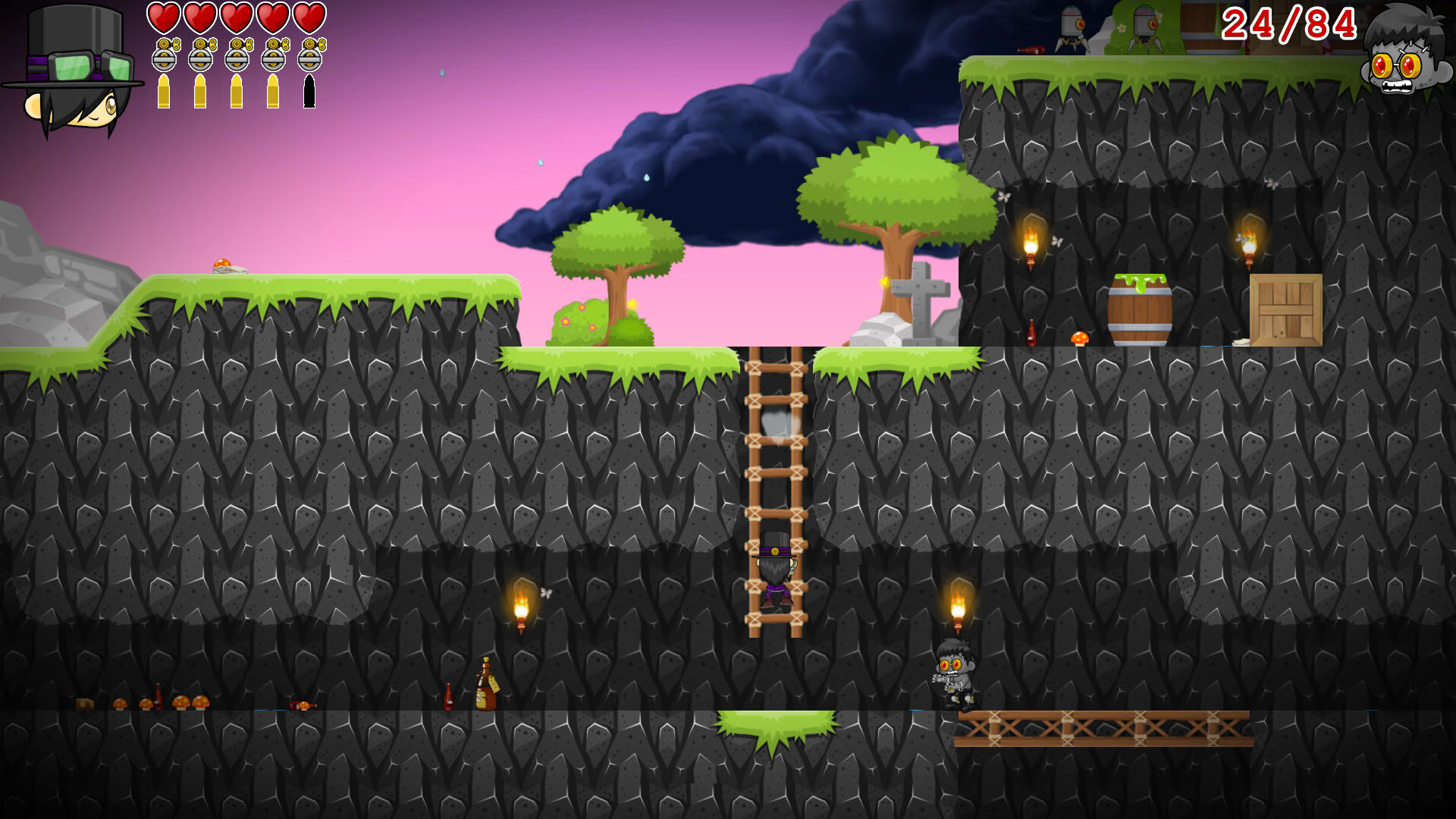 Screenshot for Steampunk Graveyard
