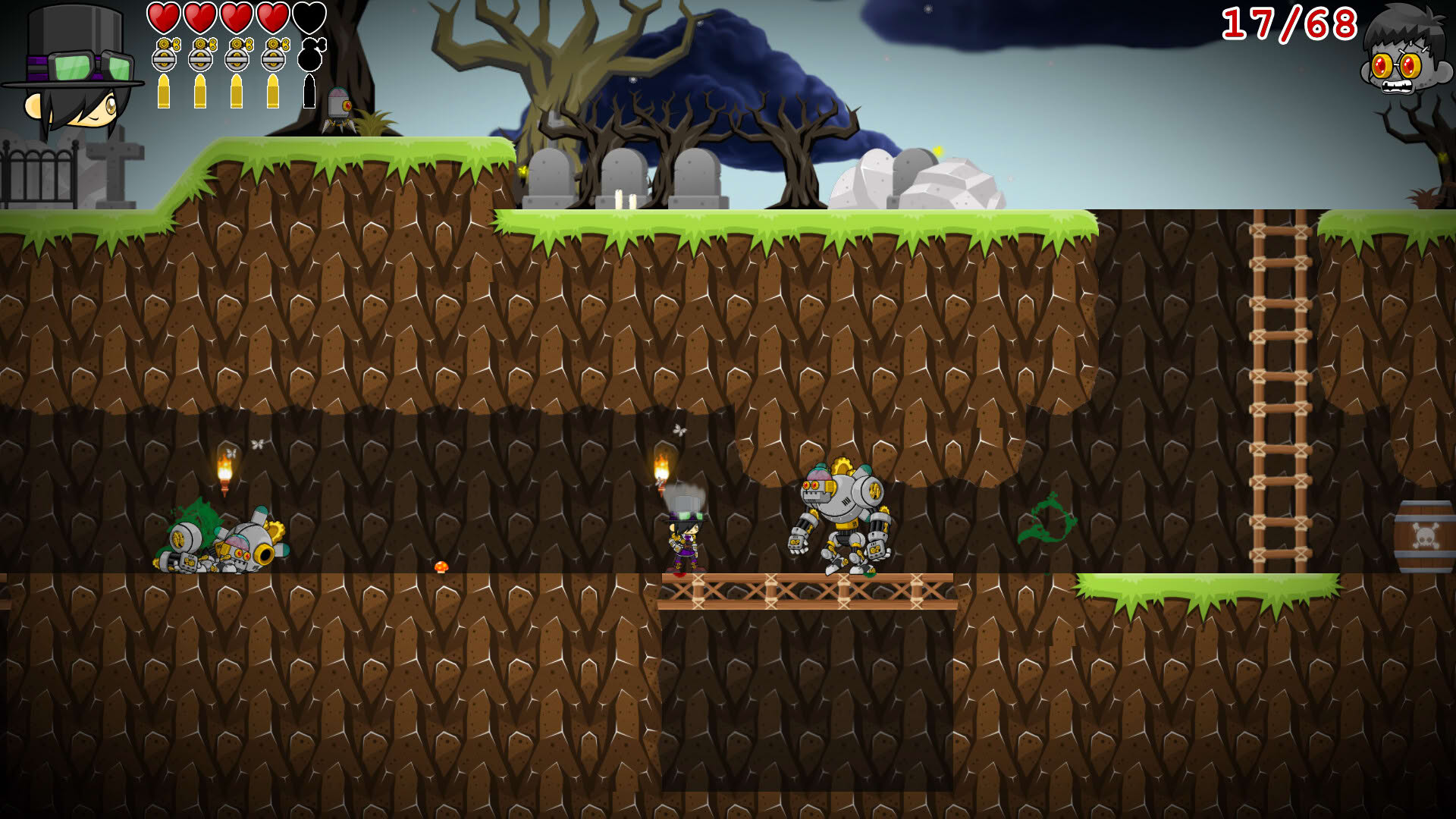 Screenshot for Steampunk Graveyard