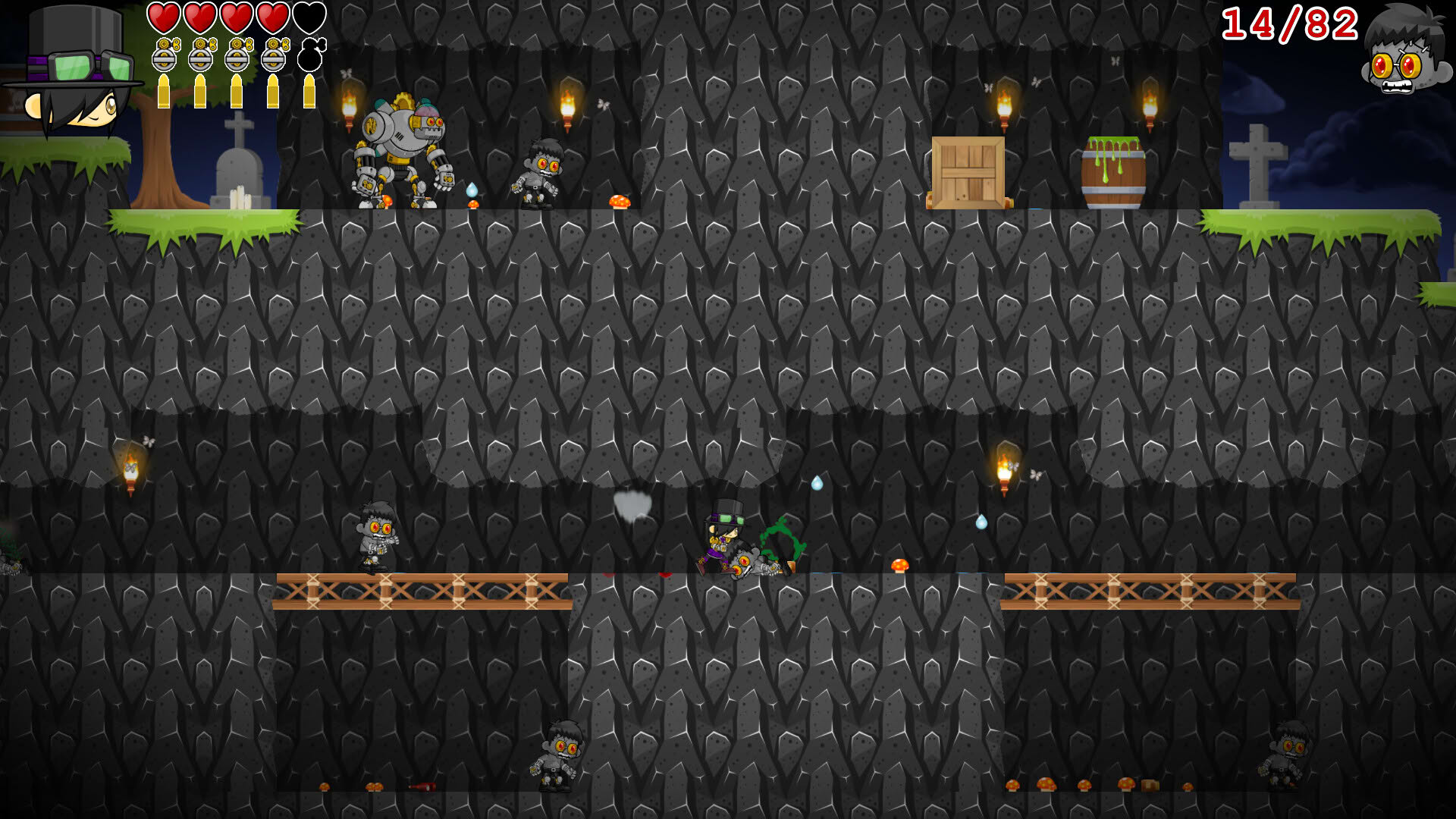 Screenshot for Steampunk Graveyard