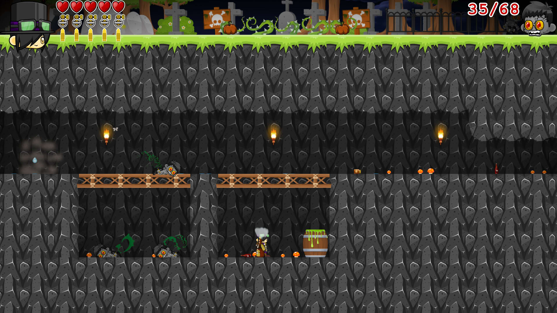 Screenshot for Steampunk Graveyard