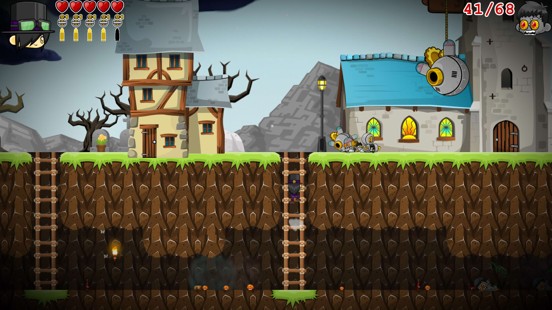 Screenshot for Steampunk Graveyard