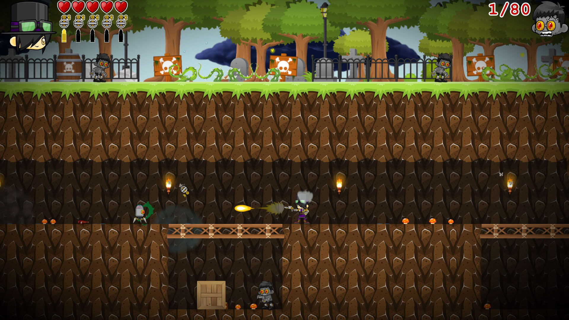 Screenshot for Steampunk Graveyard
