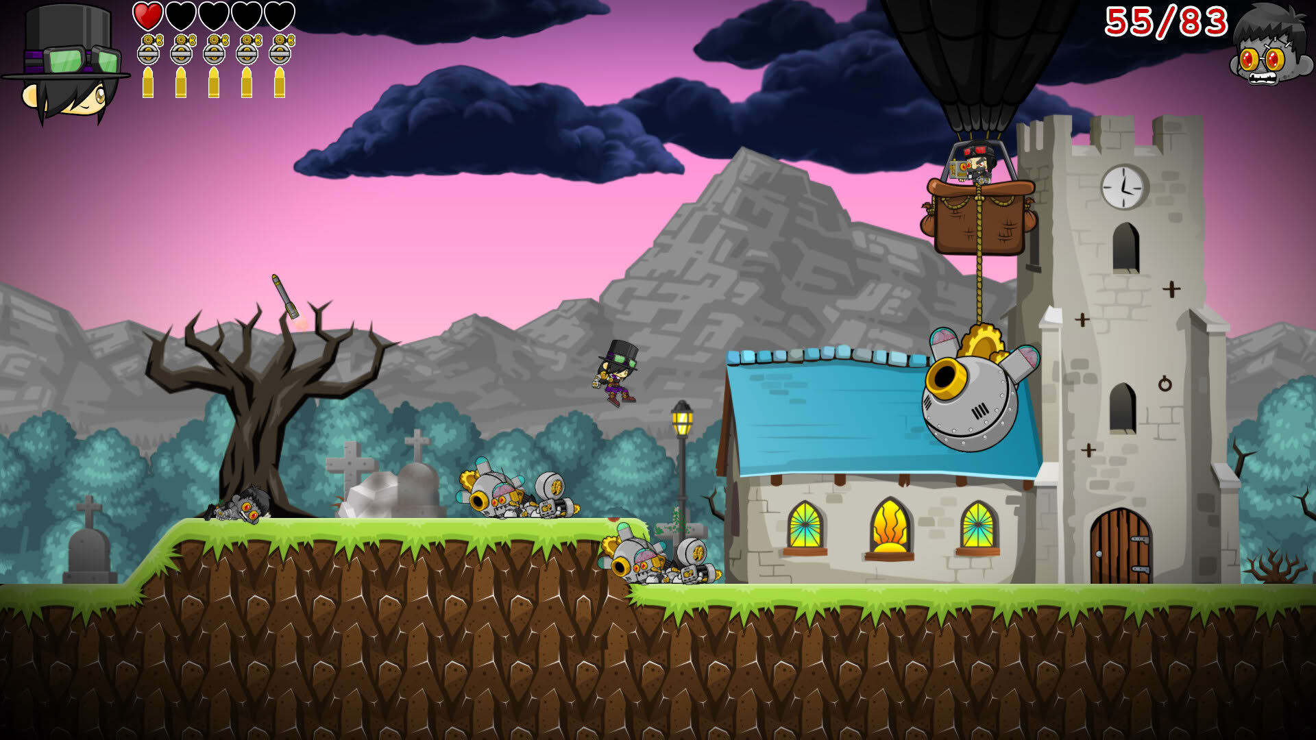 Screenshot for Steampunk Graveyard