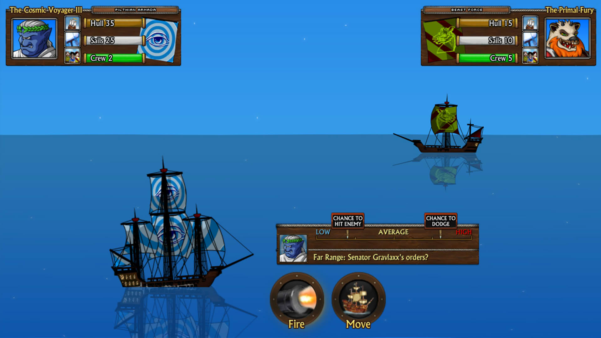 Screenshot for Swords and Sandals Pirates