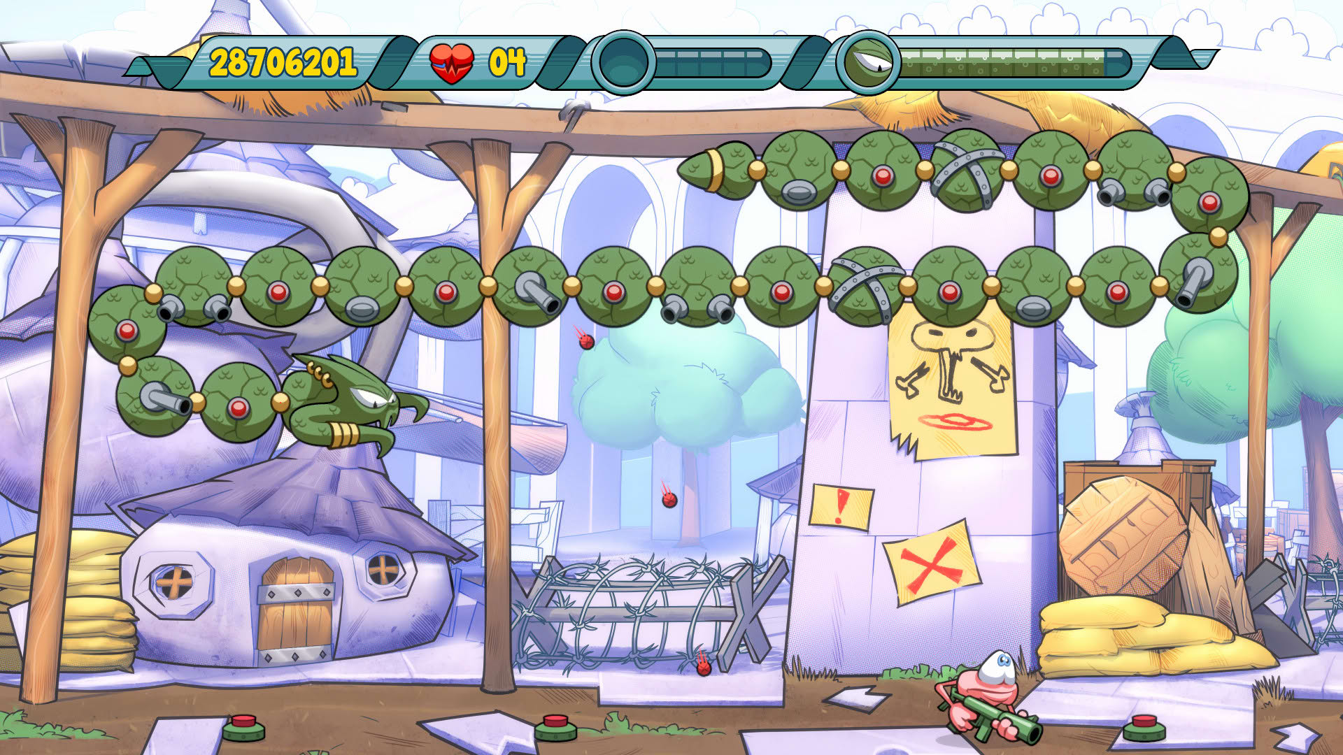Screenshot for Doughlings: Invasion