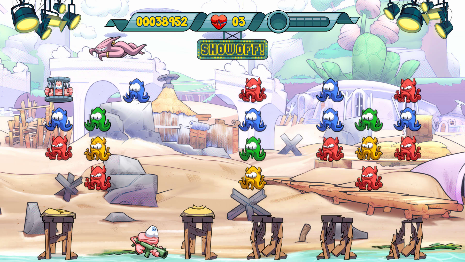 Screenshot for Doughlings: Invasion