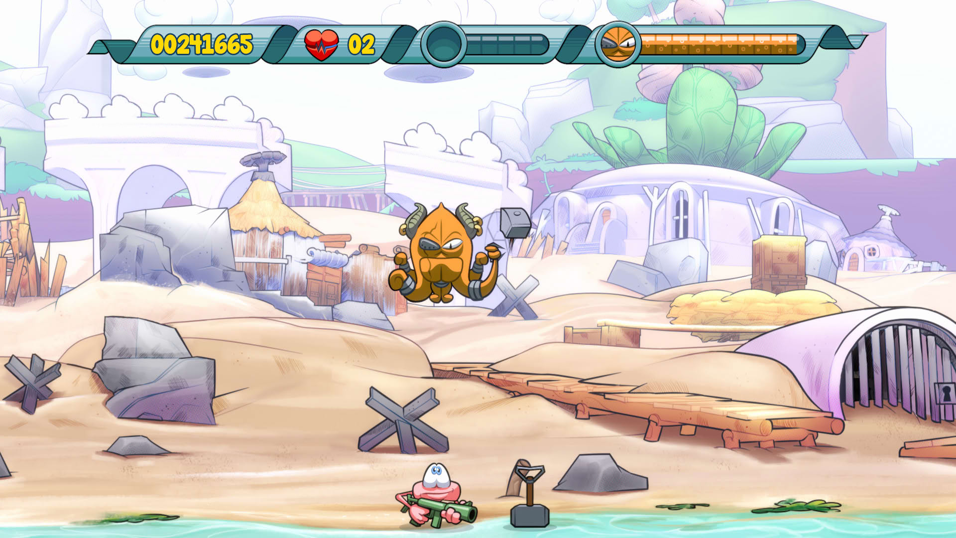 Screenshot for Doughlings: Invasion
