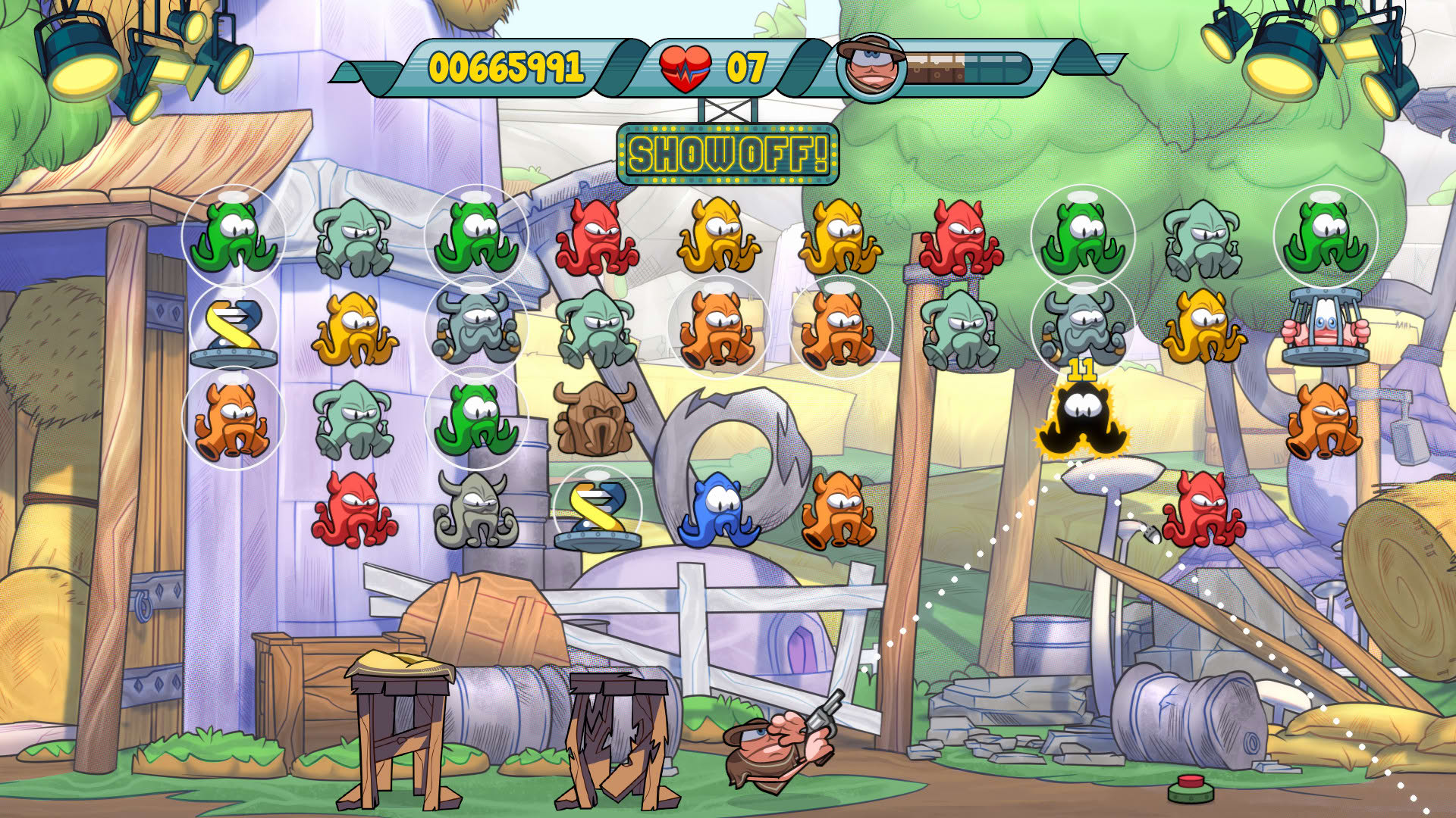Screenshot for Doughlings: Invasion