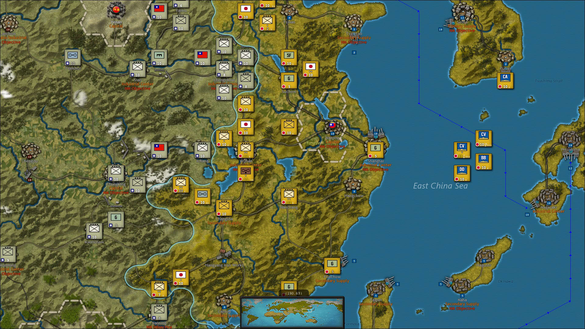 Screenshot for Strategic Command WWII: World at War