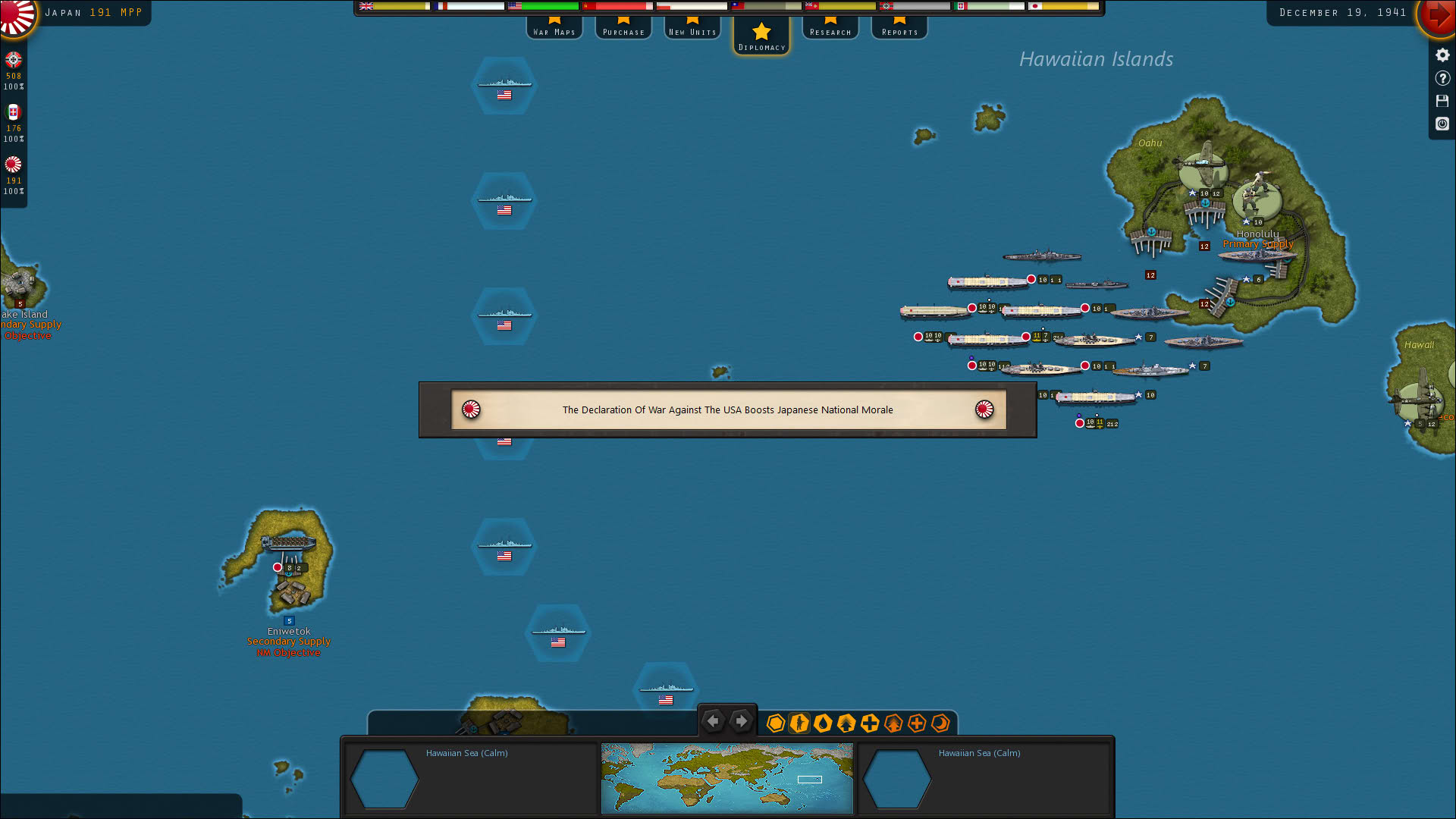 Screenshot for Strategic Command WWII: World at War