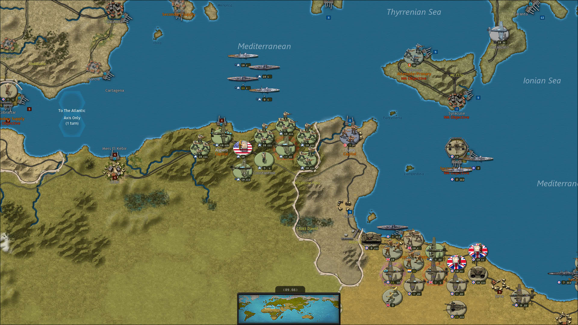 Screenshot for Strategic Command WWII: World at War