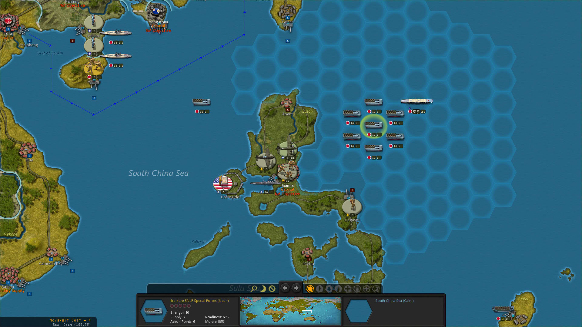 Screenshot for Strategic Command WWII: World at War